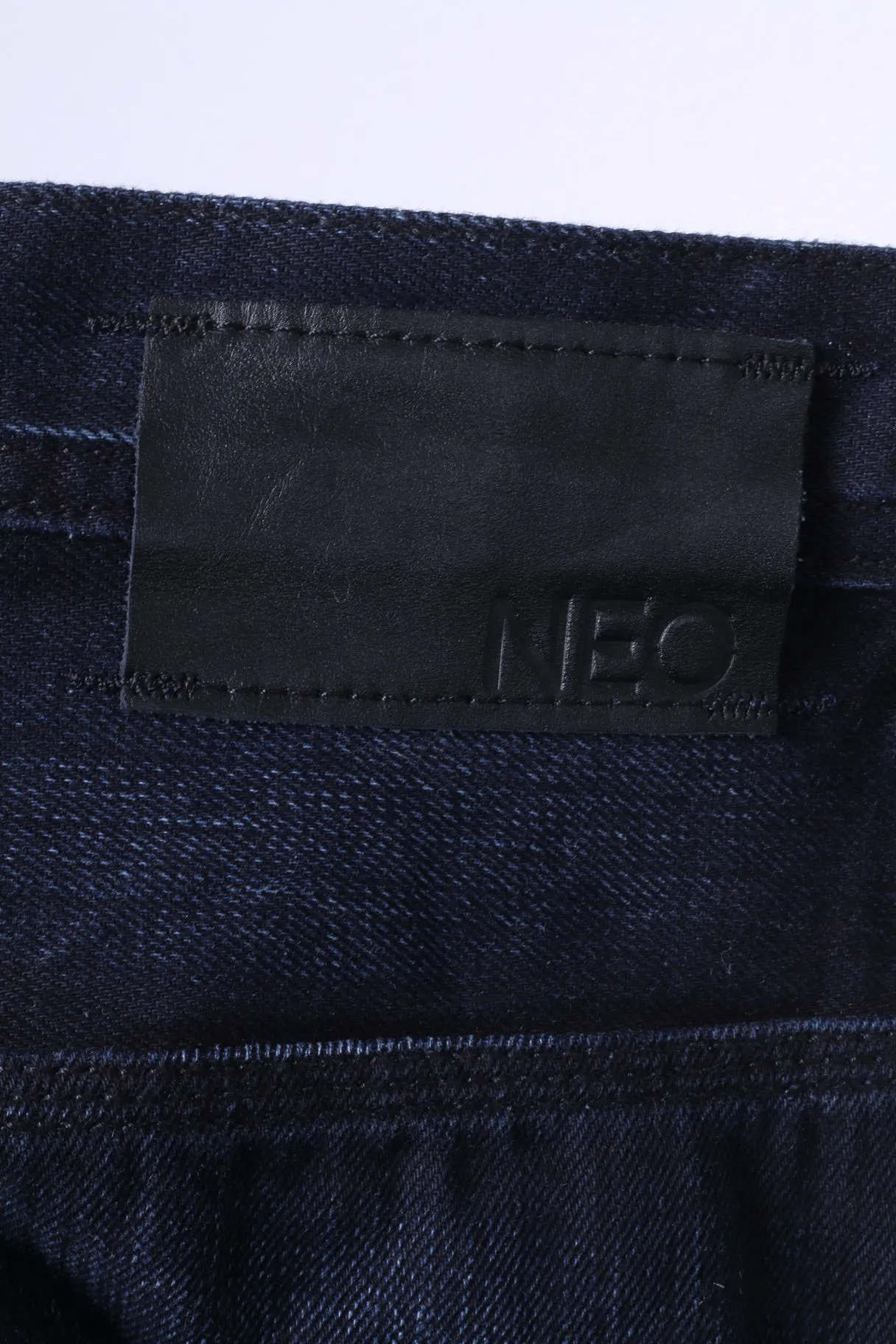 Adidas NEO Drop Crotch Mens W30 L32 Jeans Trousers Navy Cotton Pants