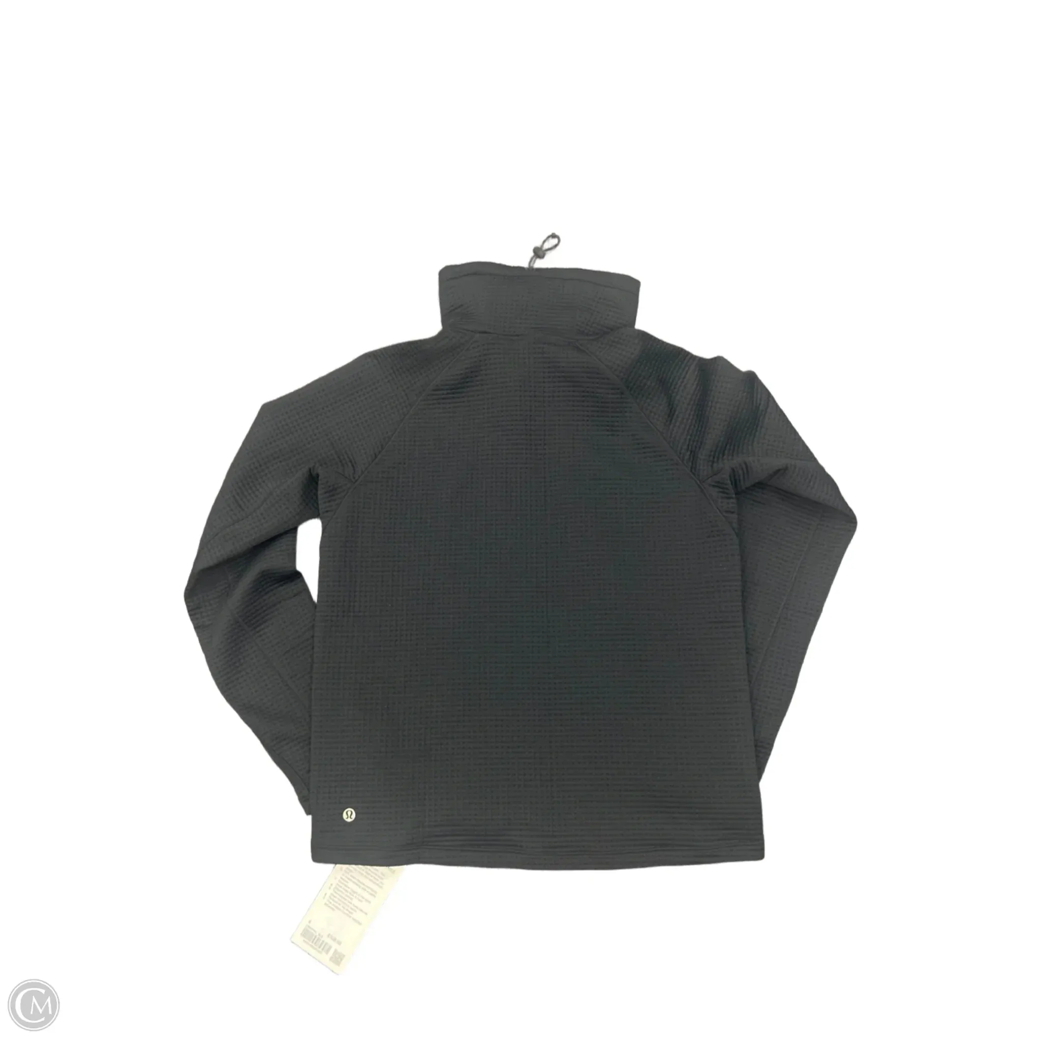 Athletic Sweatshirt Crewneck By Lululemon In Black, Size: 4