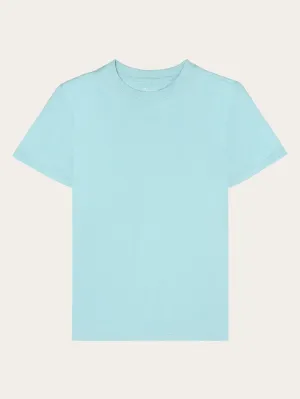 Basic pima cotton t-shirt - GOTS/Vegan - Aqua-Esque Knowledge Cotton