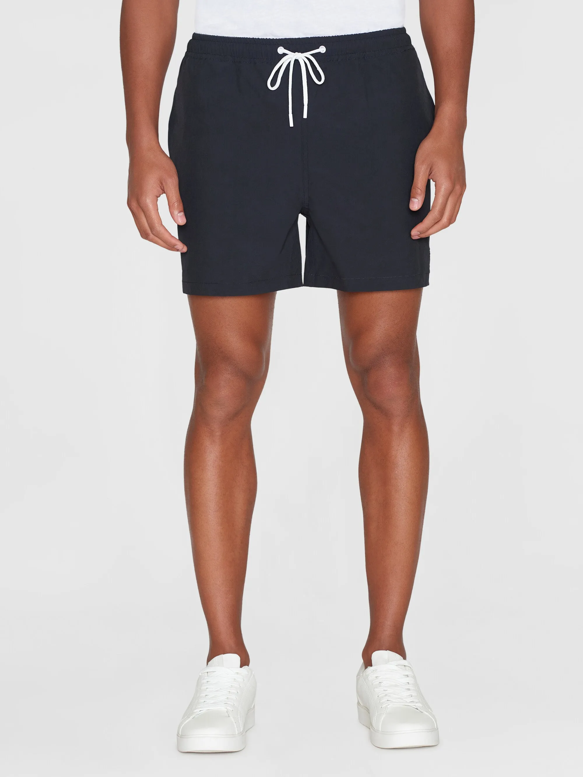 BAY stretch swimshorts - Black Jet Knowledge Cotton