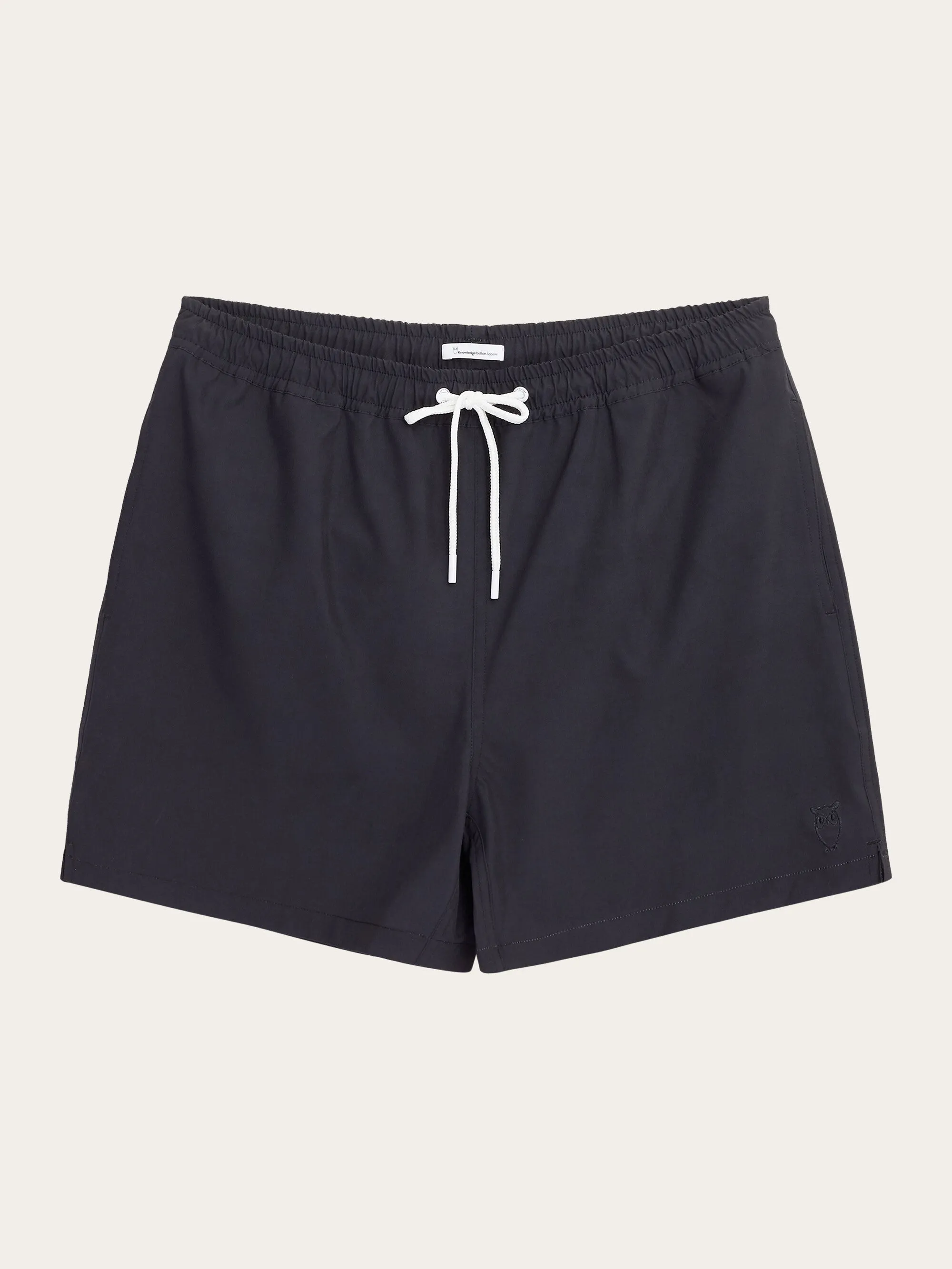 BAY stretch swimshorts - Black Jet Knowledge Cotton