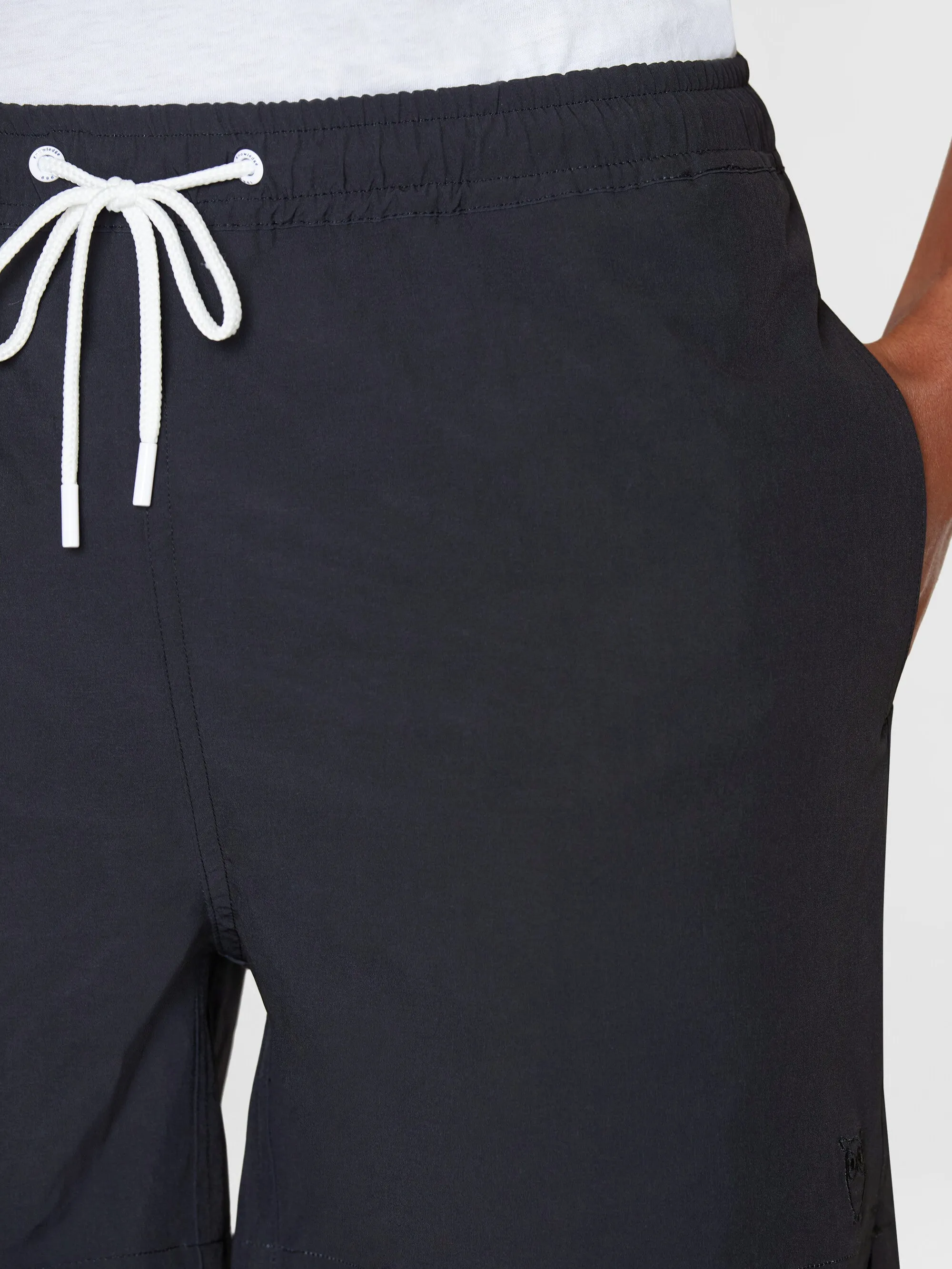 BAY stretch swimshorts - Black Jet Knowledge Cotton