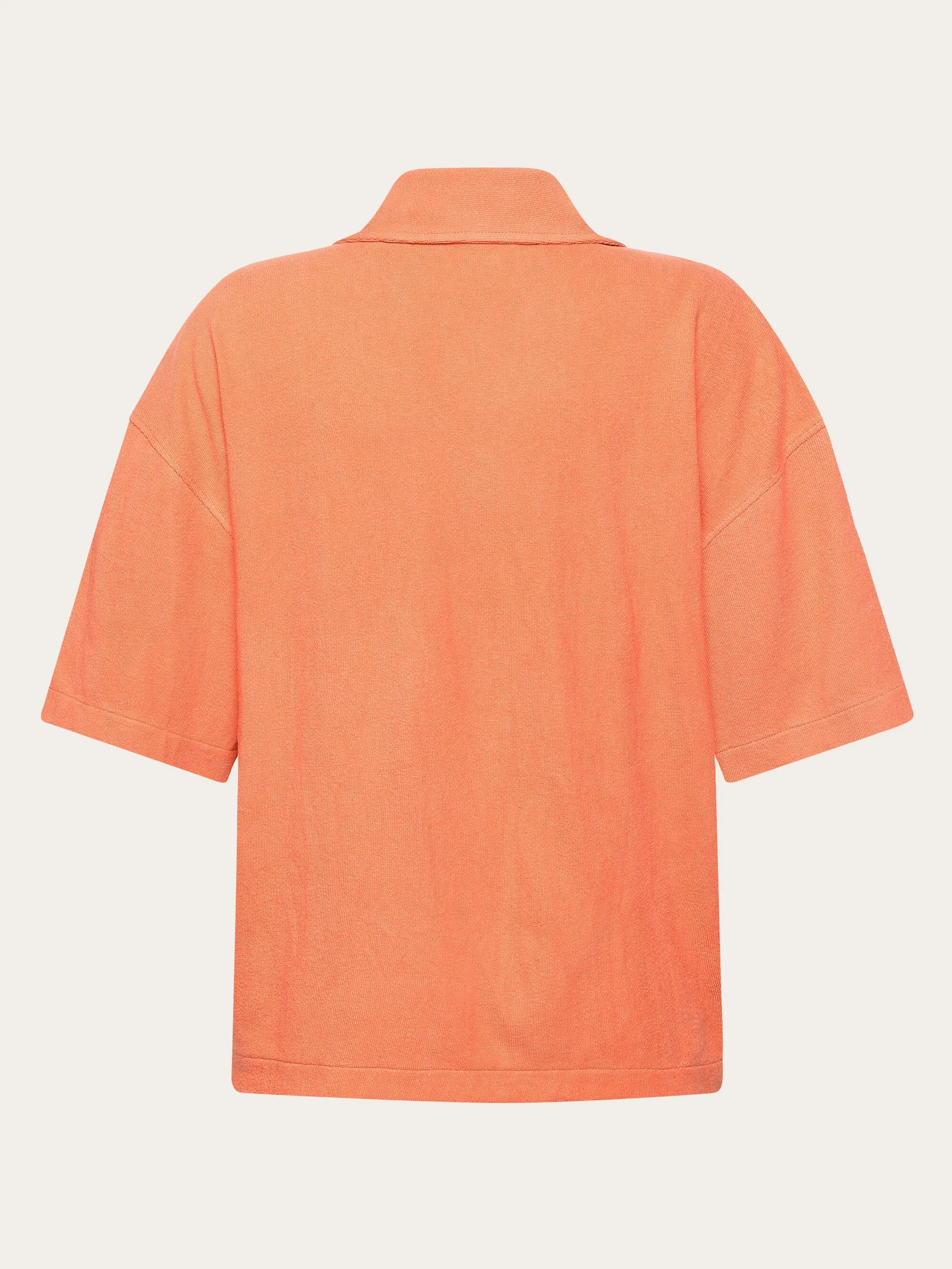 Boucl short sleeved shirt - GOTS/Vegan - Langoustino Knowledge Cotton