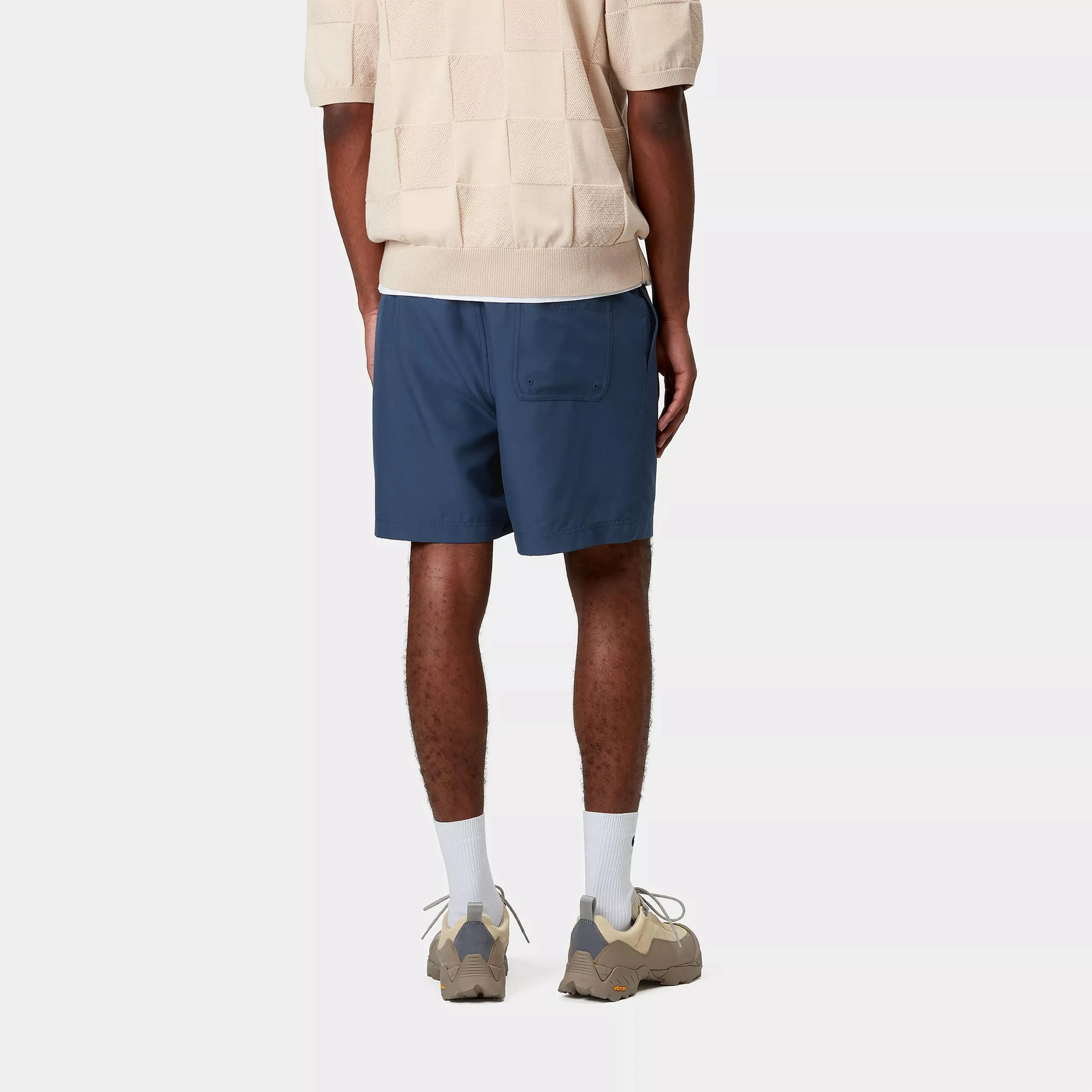 Carhartt WIP Chase Swim Trunks Dusky Blue / Gold