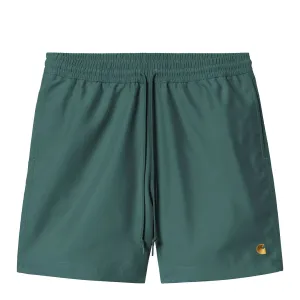 Carhartt WIP Chase Swim Trunks Rainforest / Gold