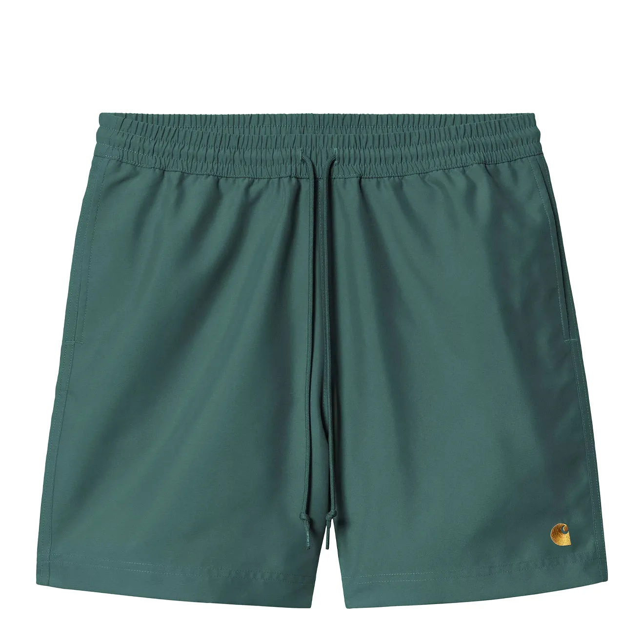 Carhartt WIP Chase Swim Trunks Rainforest / Gold