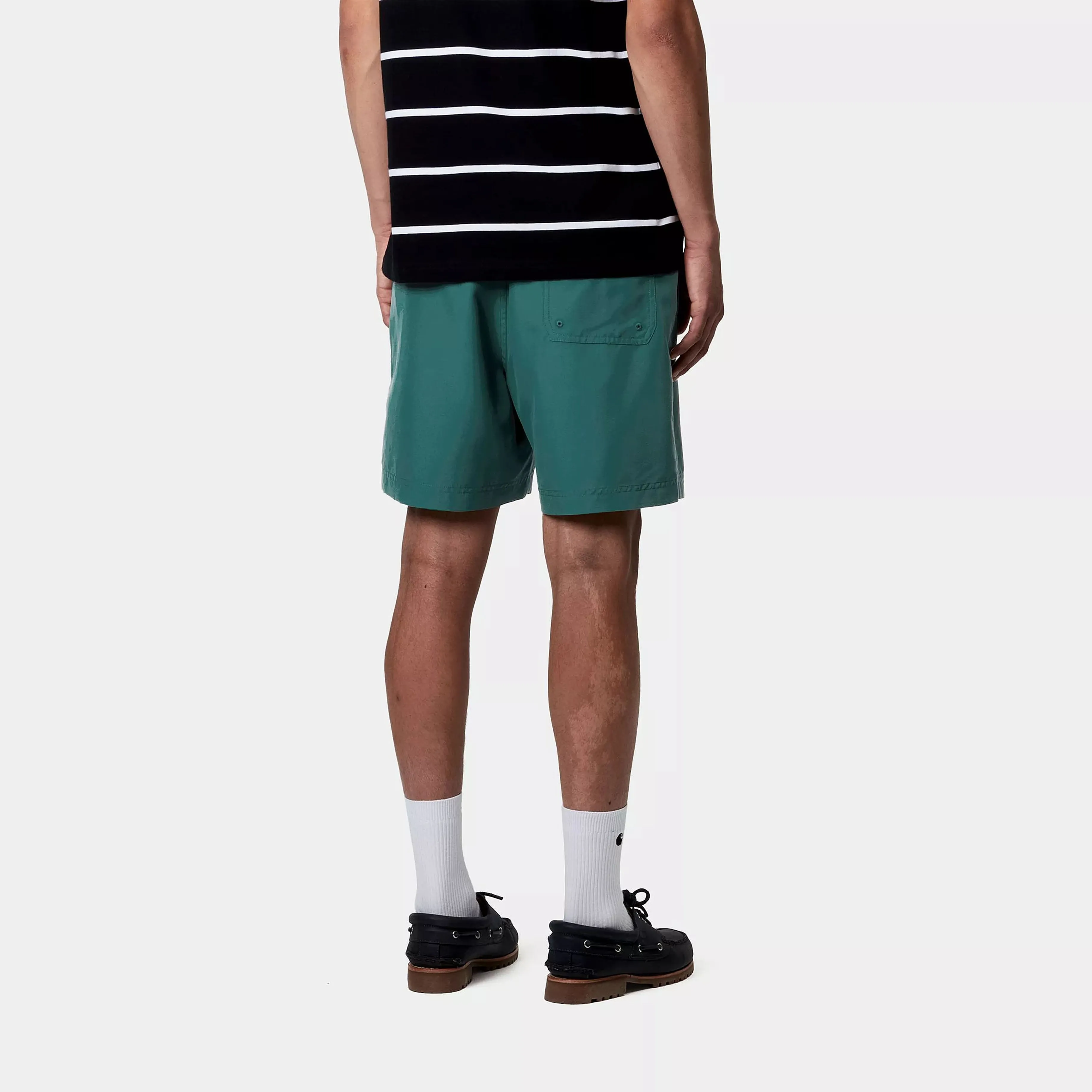 Carhartt WIP Chase Swim Trunks Rainforest / Gold