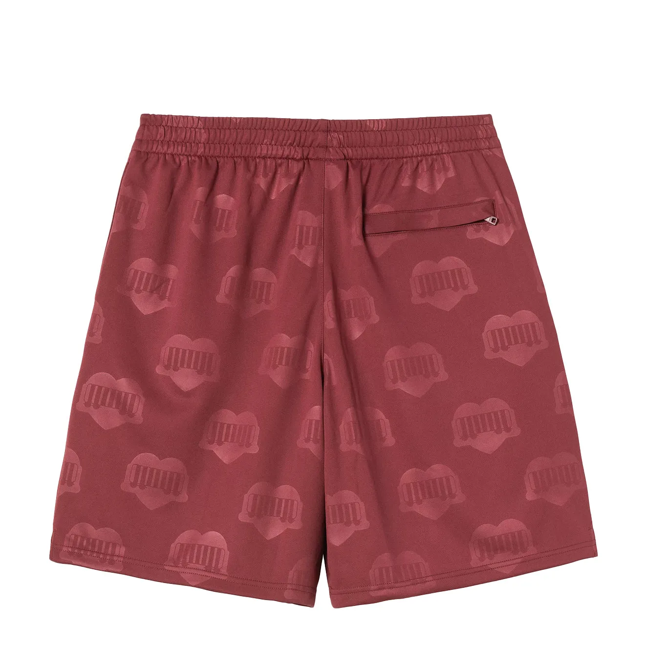 Carhartt WIP Harttes Football Short Heart Train Jacquard / Mulberry