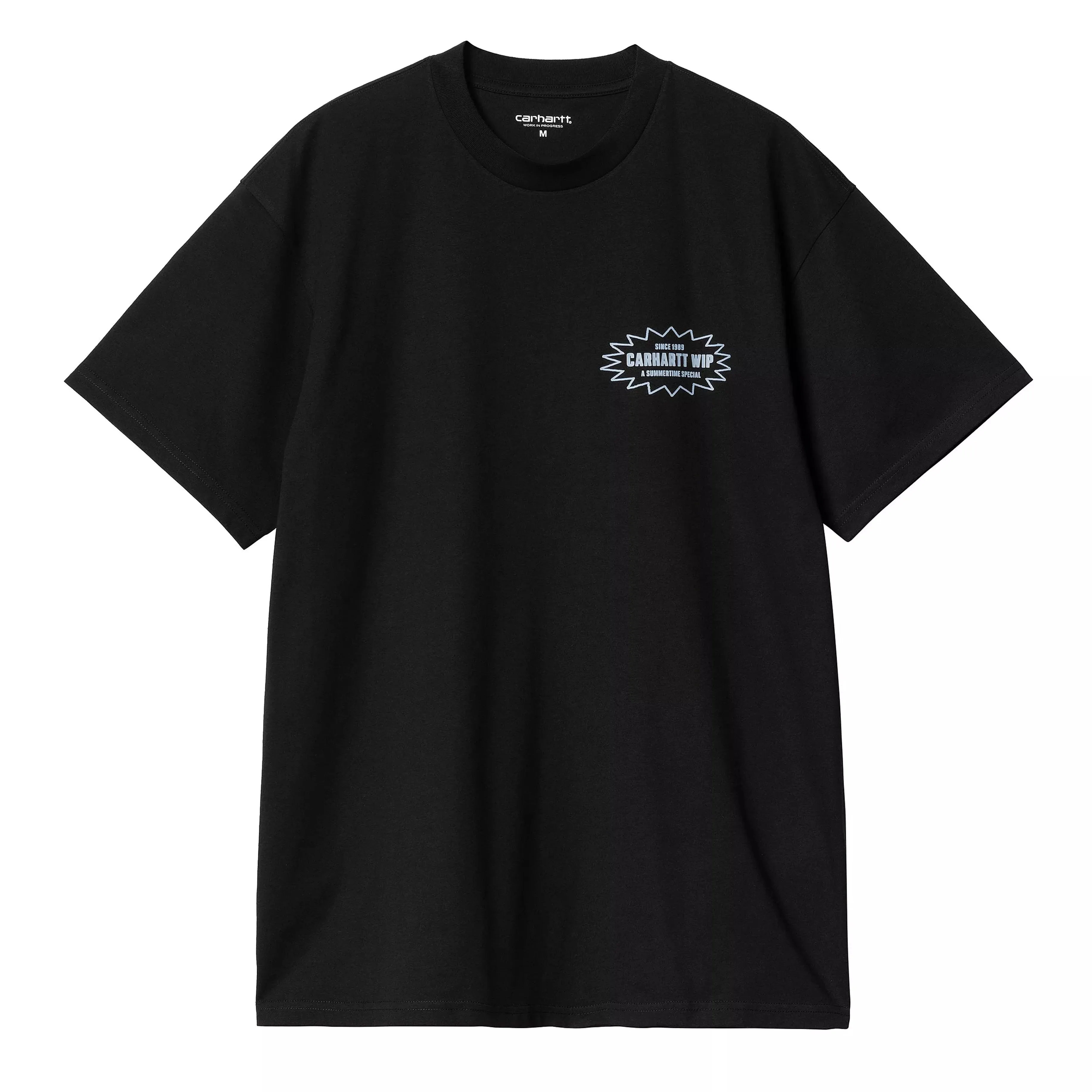 Carhartt WIP S/S Catalogue T-Shirt Black / Bluebird