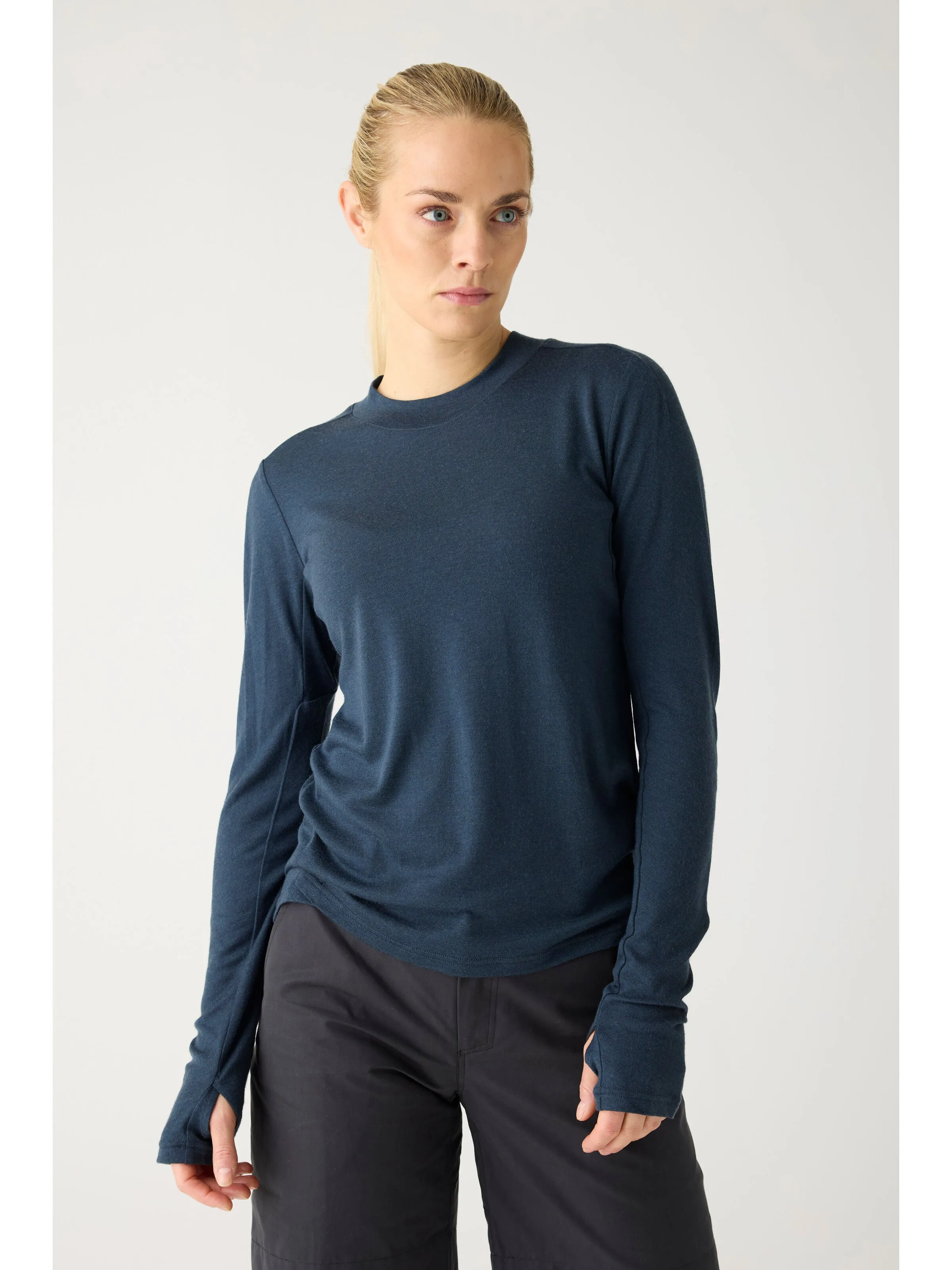 Dynamic Wool 175 Single constructed long sleeve t-shirt - RWS - Total Eclipse Knowledge Cotton