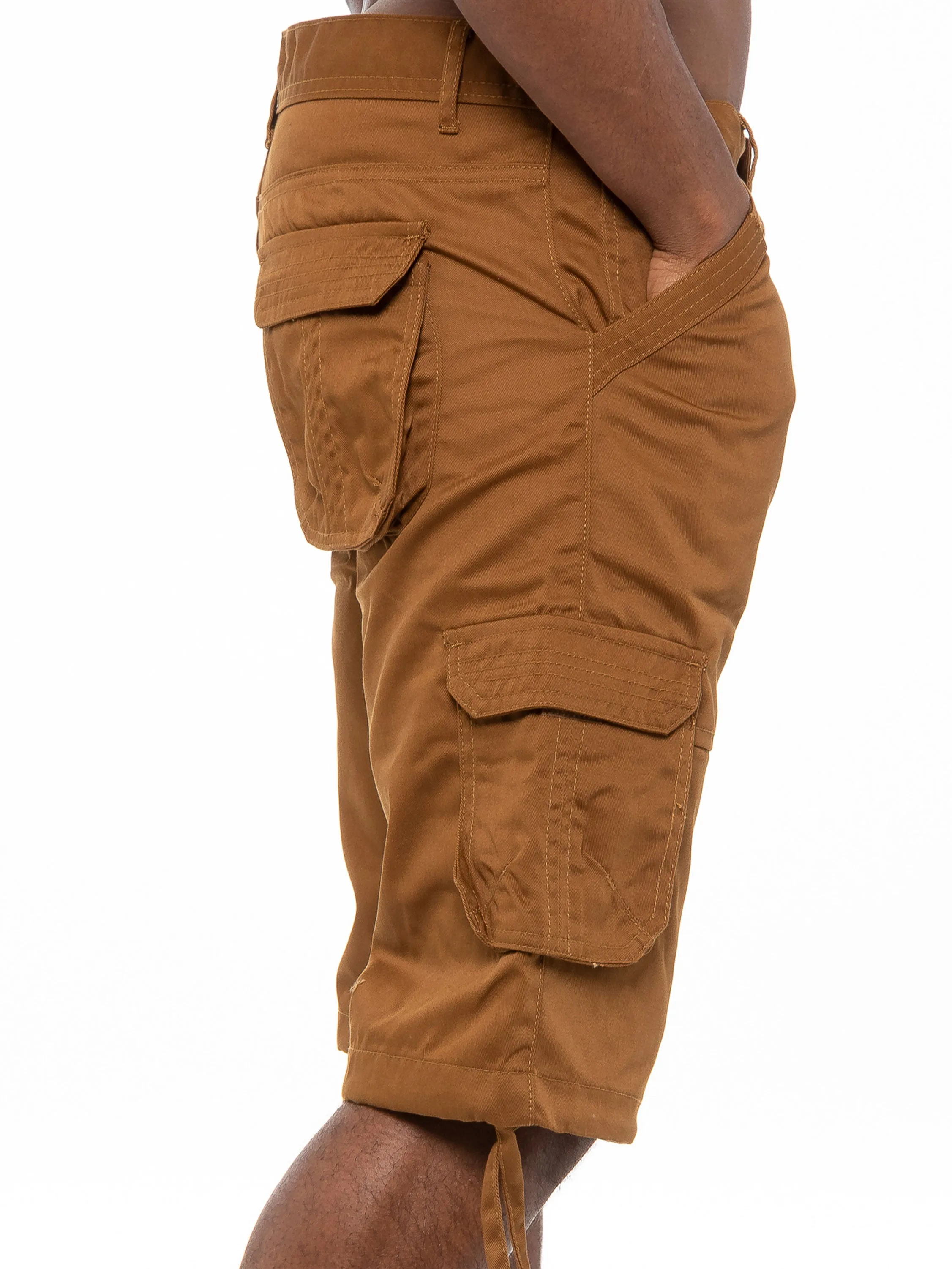 Enzo Mens Cargo Combat Shorts  | Enzo Designer Menswear