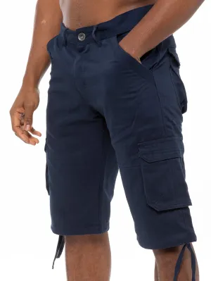Enzo Mens Cargo Combat Shorts  | Enzo Designer Menswear
