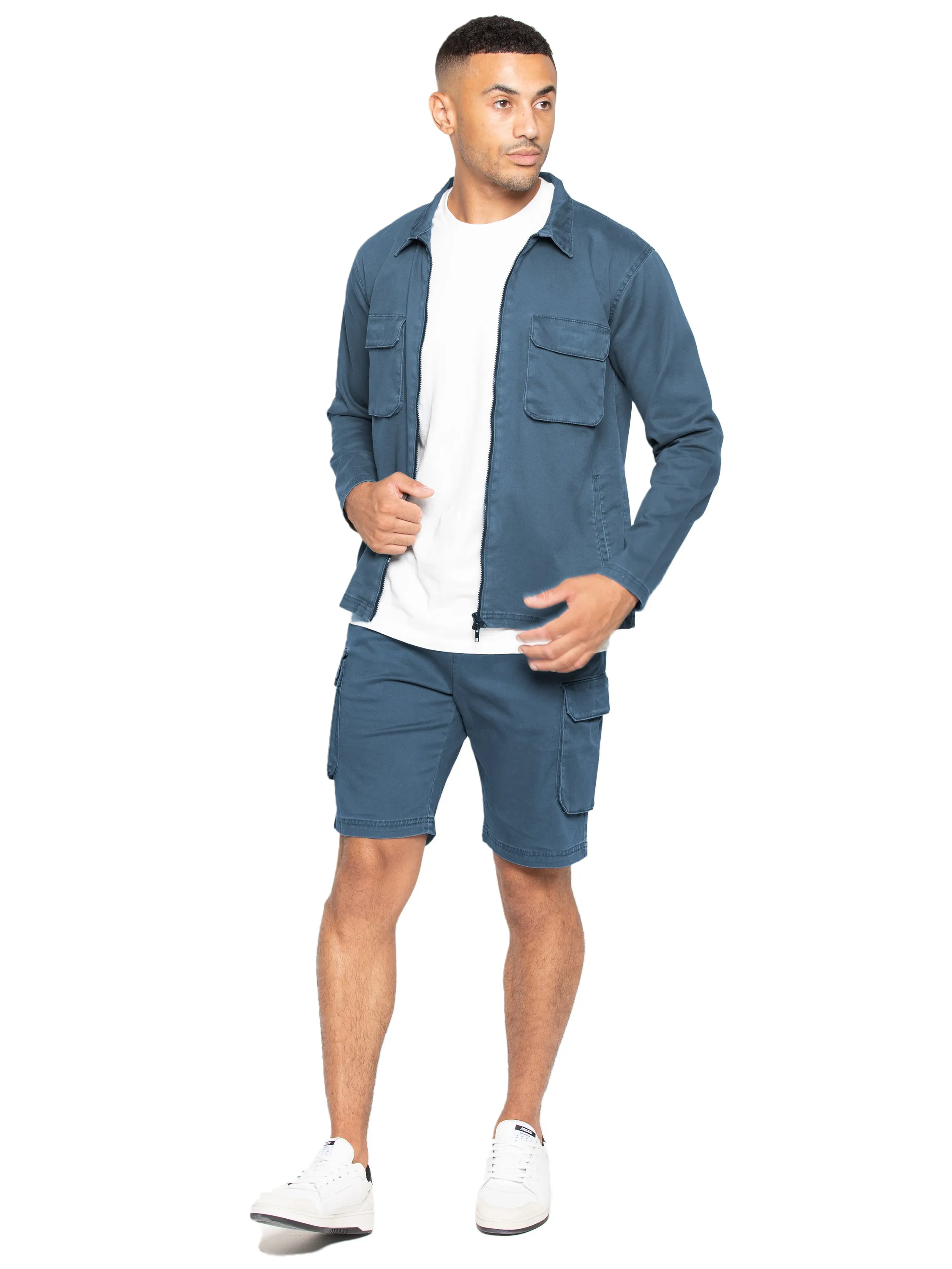 Enzo | Mens Cargo Summer Shorts