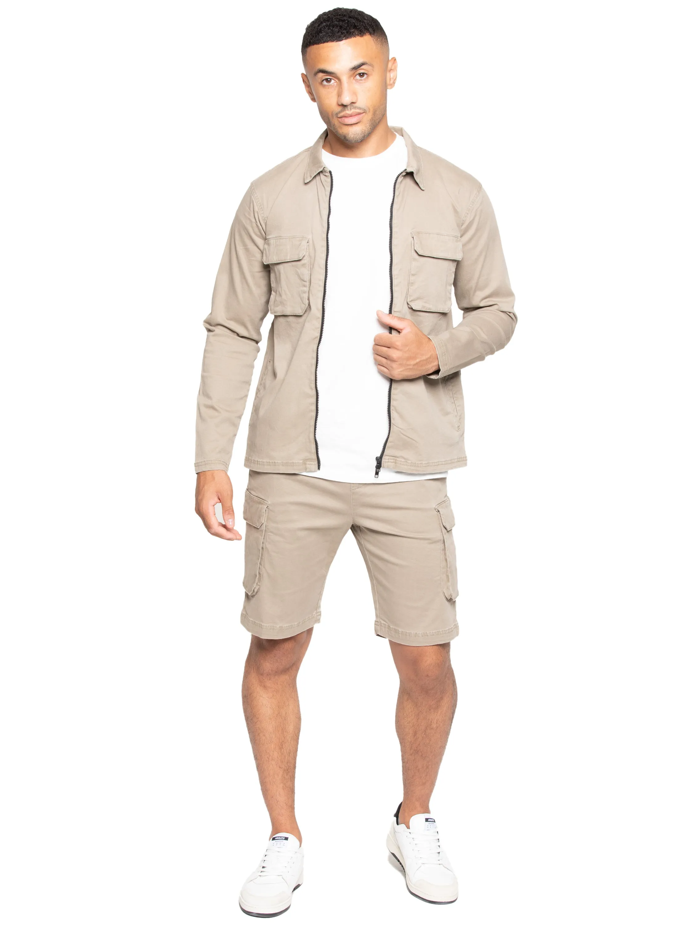 Enzo | Mens Cargo Summer Shorts