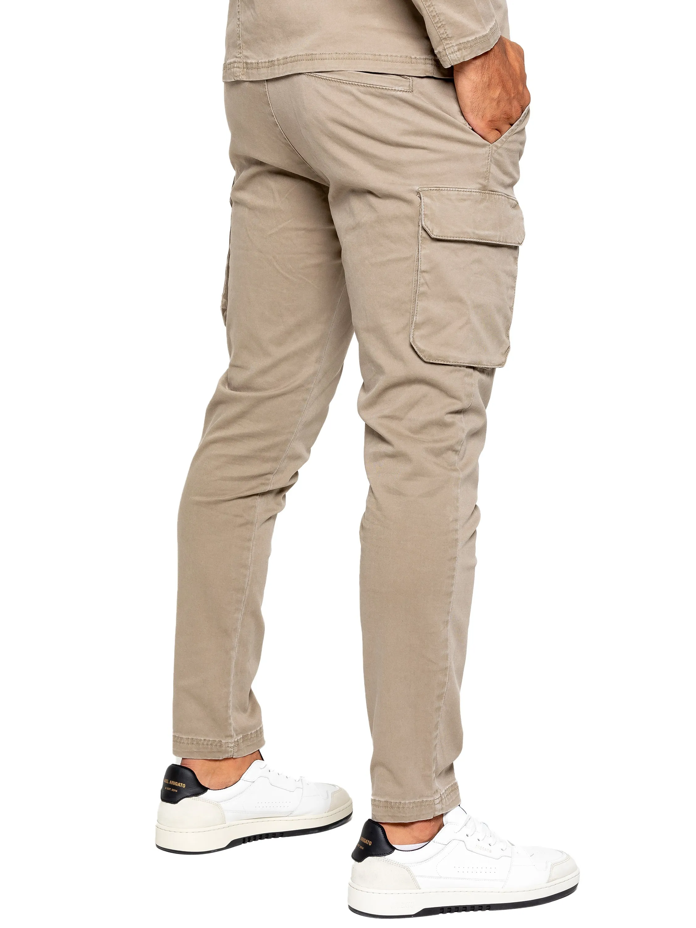Enzo | Mens Cargo Tracksuit