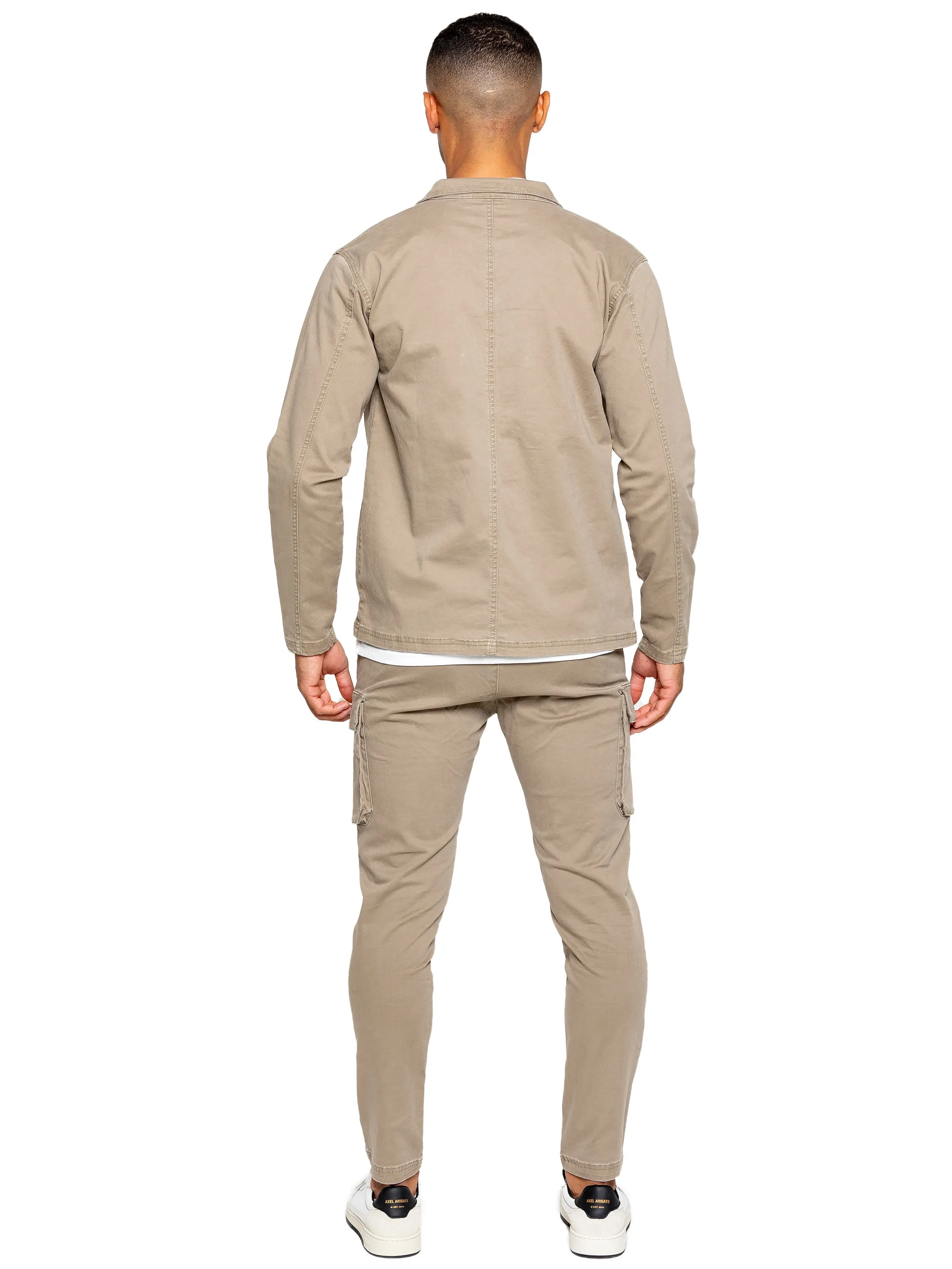 Enzo | Mens Cargo Tracksuit