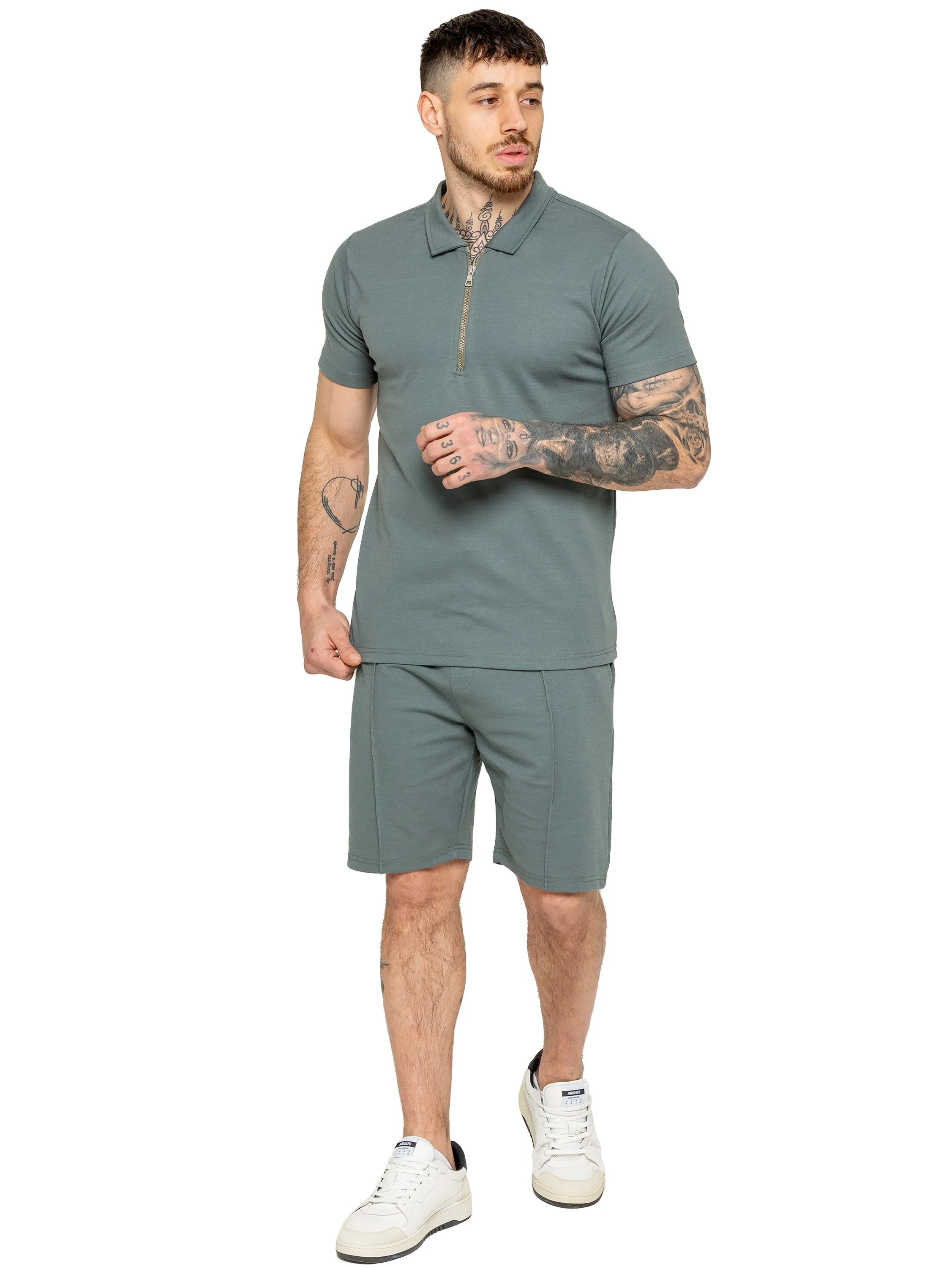 Enzo | Mens Casual Stretch Shorts