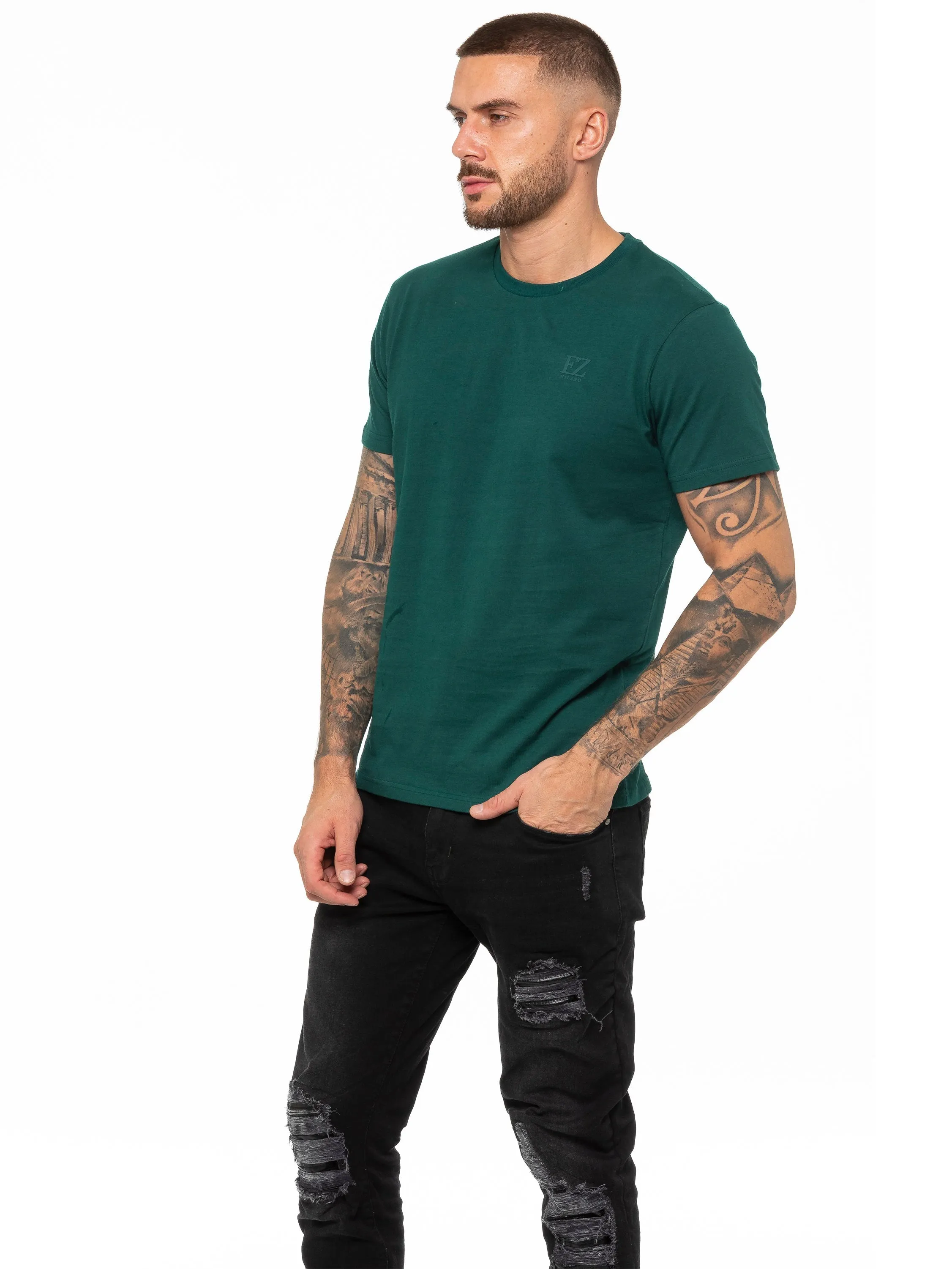 Enzo | Mens Crew Neck T-Shirt