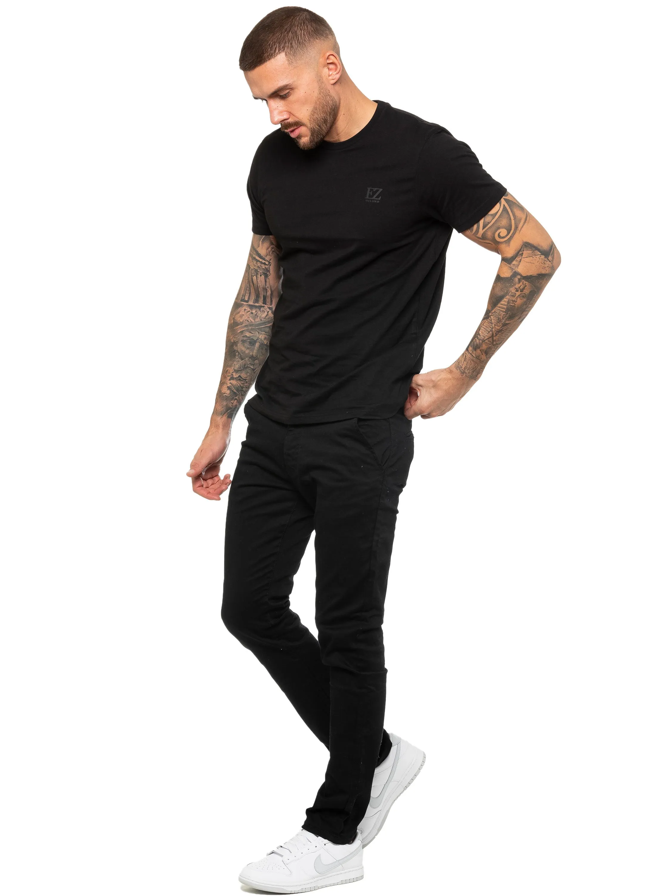 Enzo | Mens Crew Neck T-Shirt
