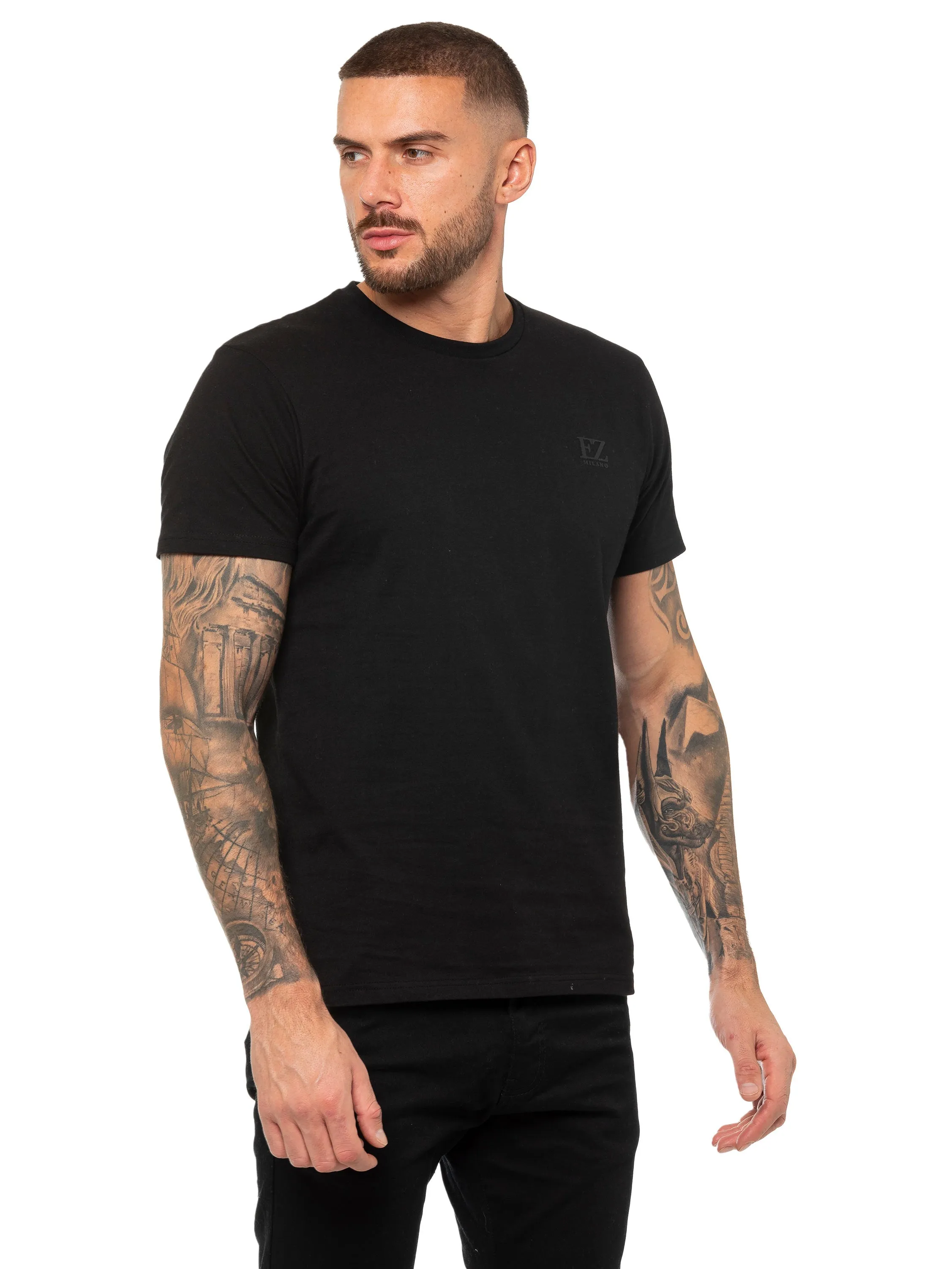 Enzo | Mens Crew Neck T-Shirt