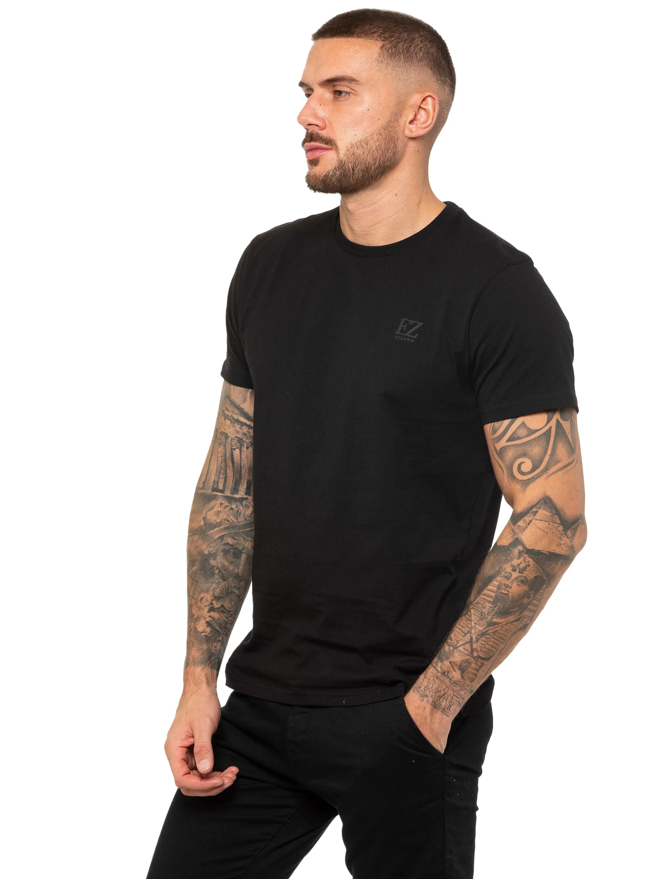 Enzo | Mens Crew Neck T-Shirt