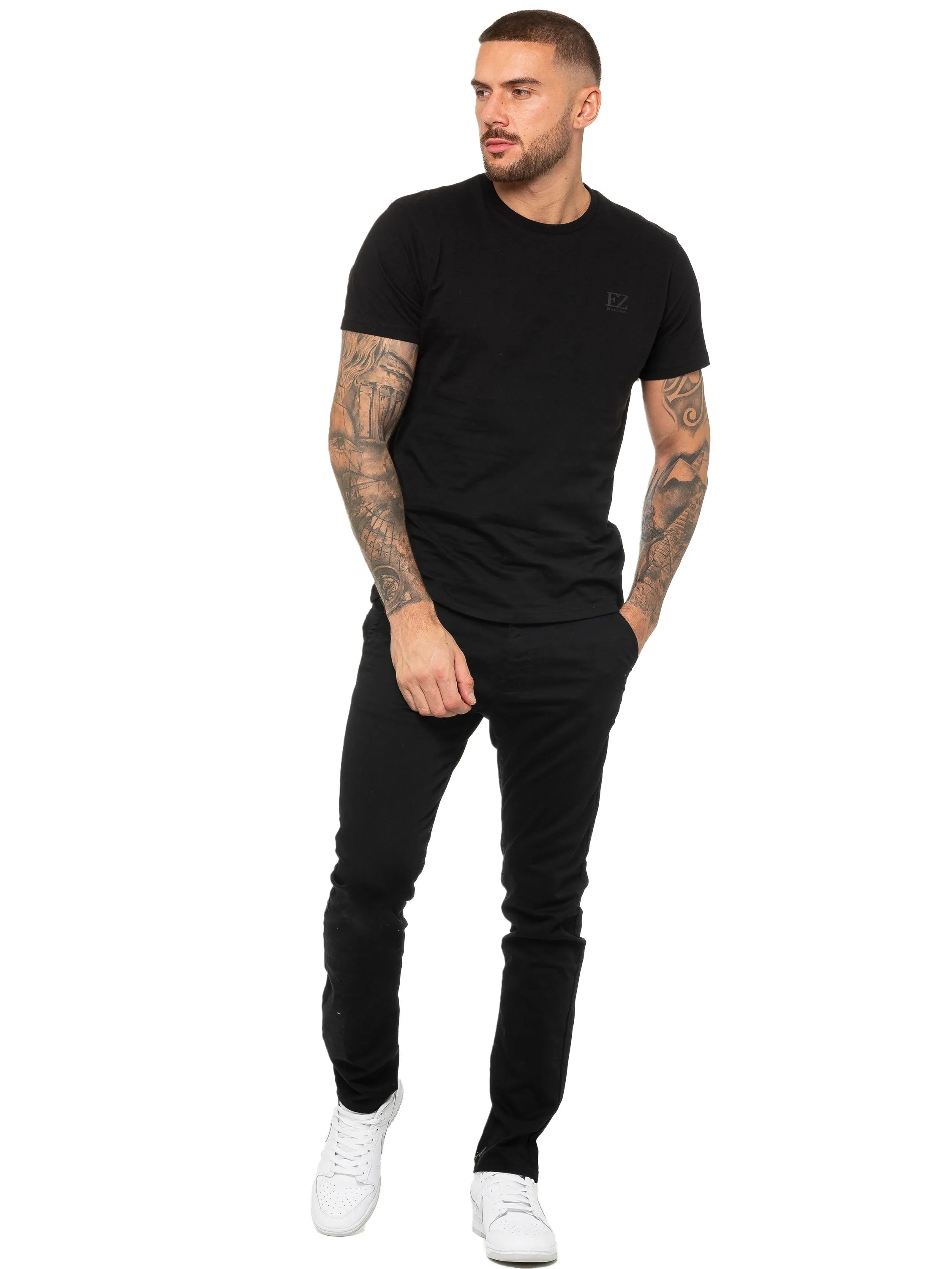 Enzo | Mens Crew Neck T-Shirt