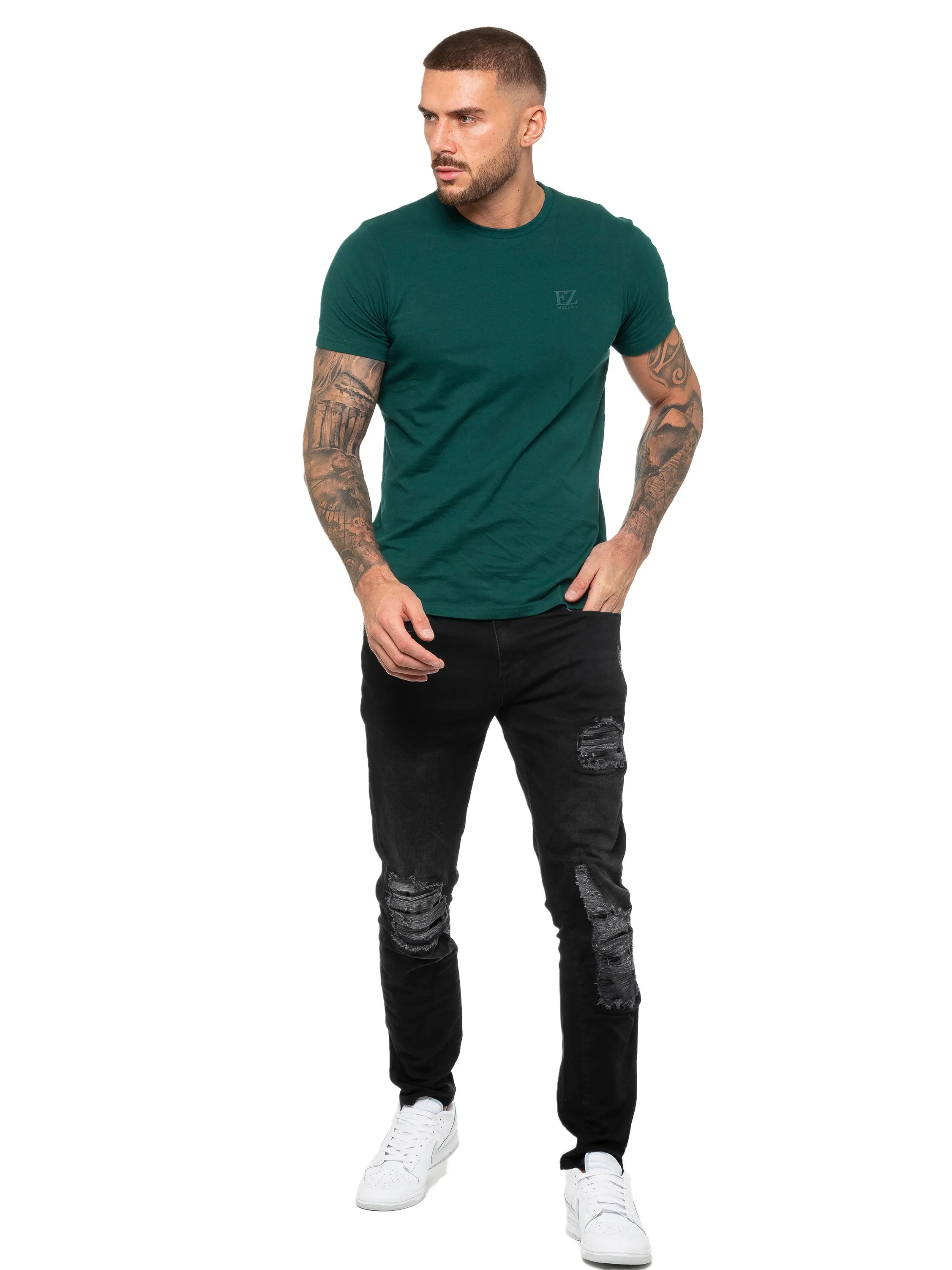 Enzo | Mens Crew Neck T-Shirt