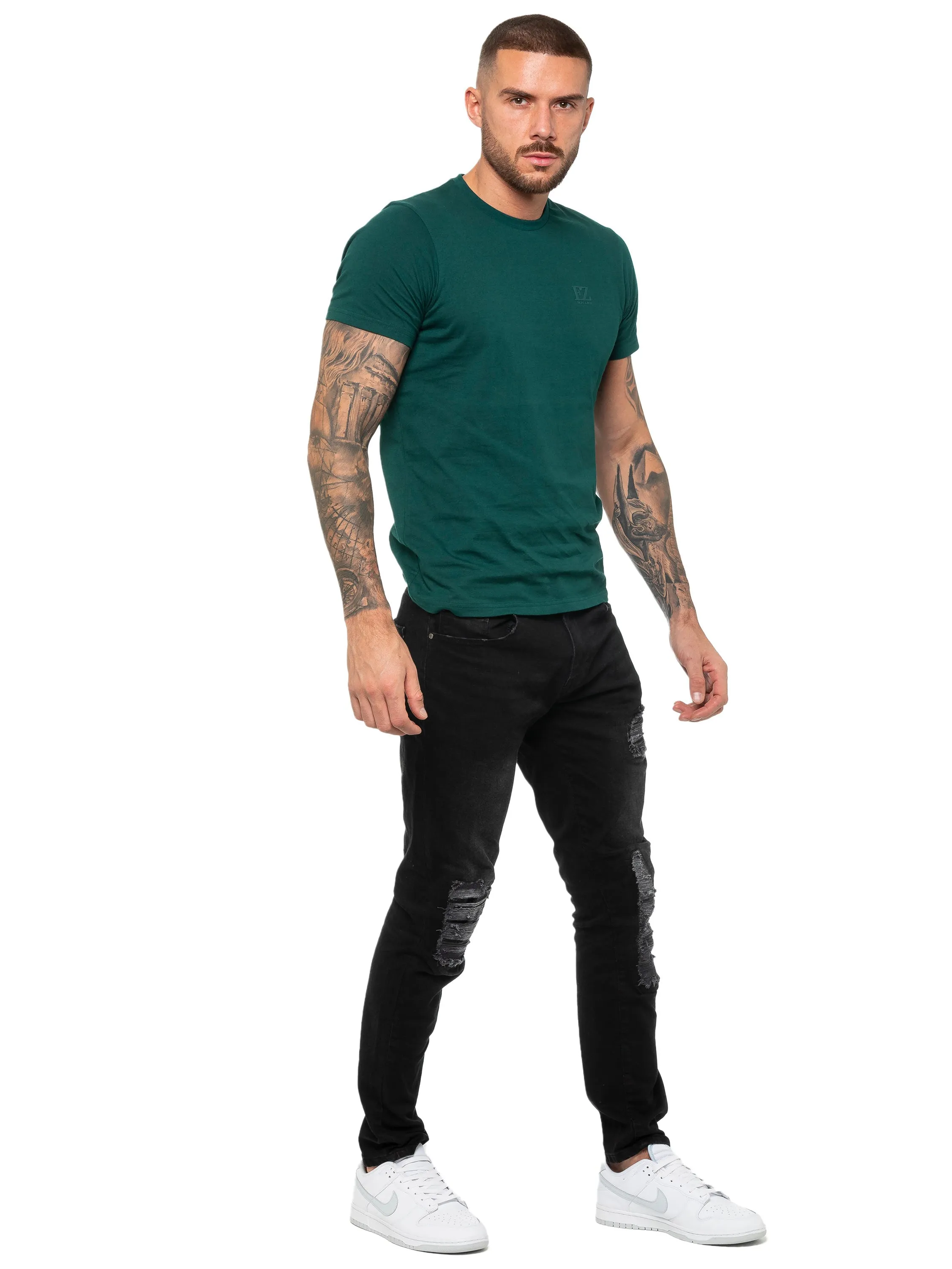 Enzo | Mens Crew Neck T-Shirt