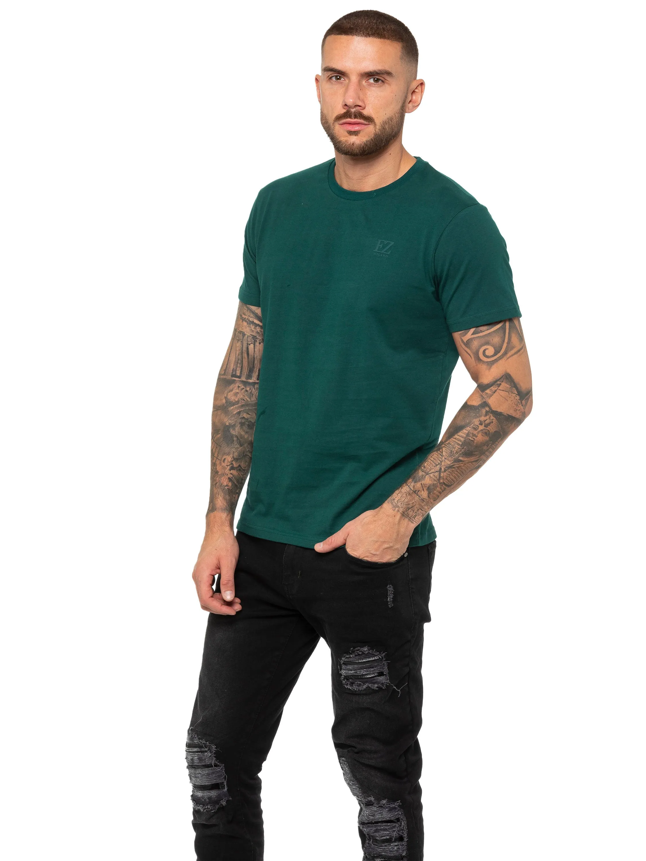 Enzo | Mens Crew Neck T-Shirt