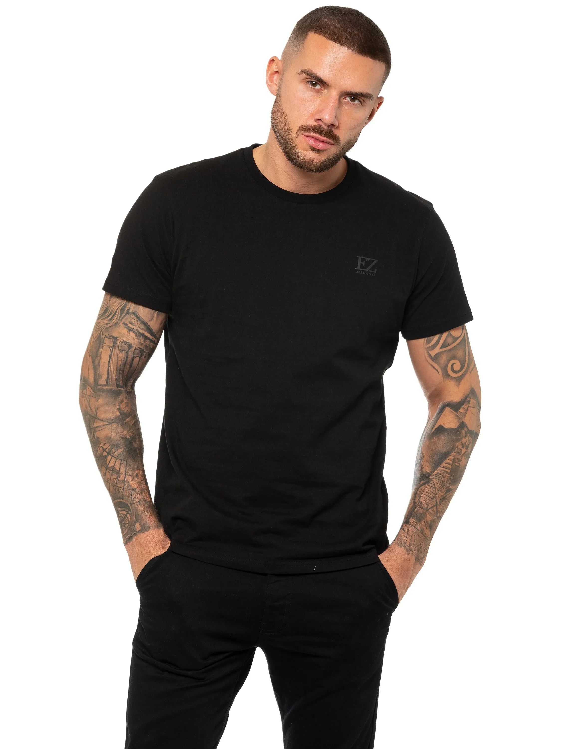 Enzo | Mens Crew Neck T-Shirt