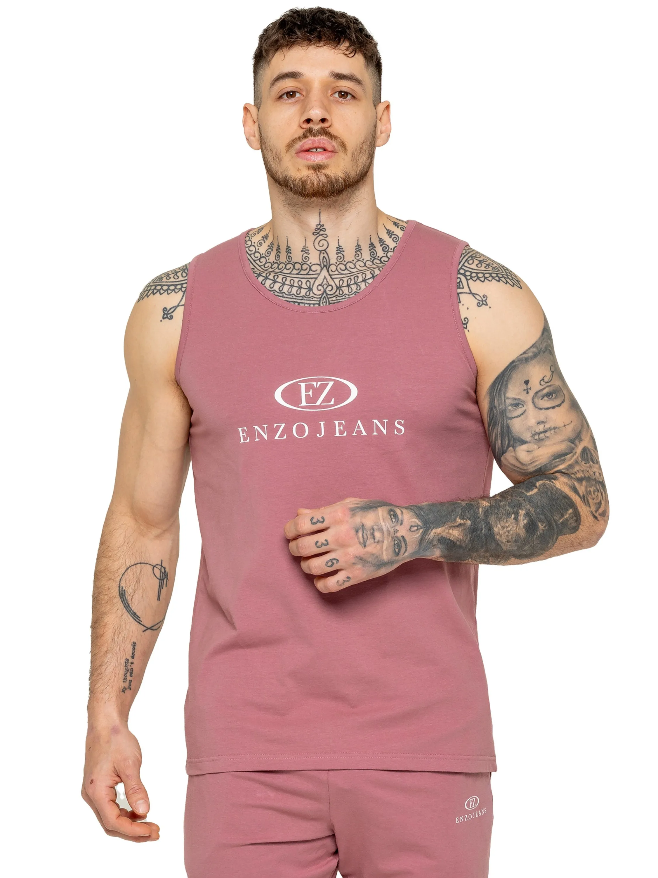 Enzo | Mens Gym Vest