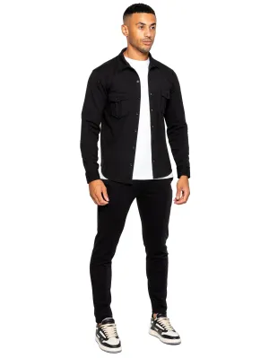 Enzo | Mens Overshirt Tracksuit Set