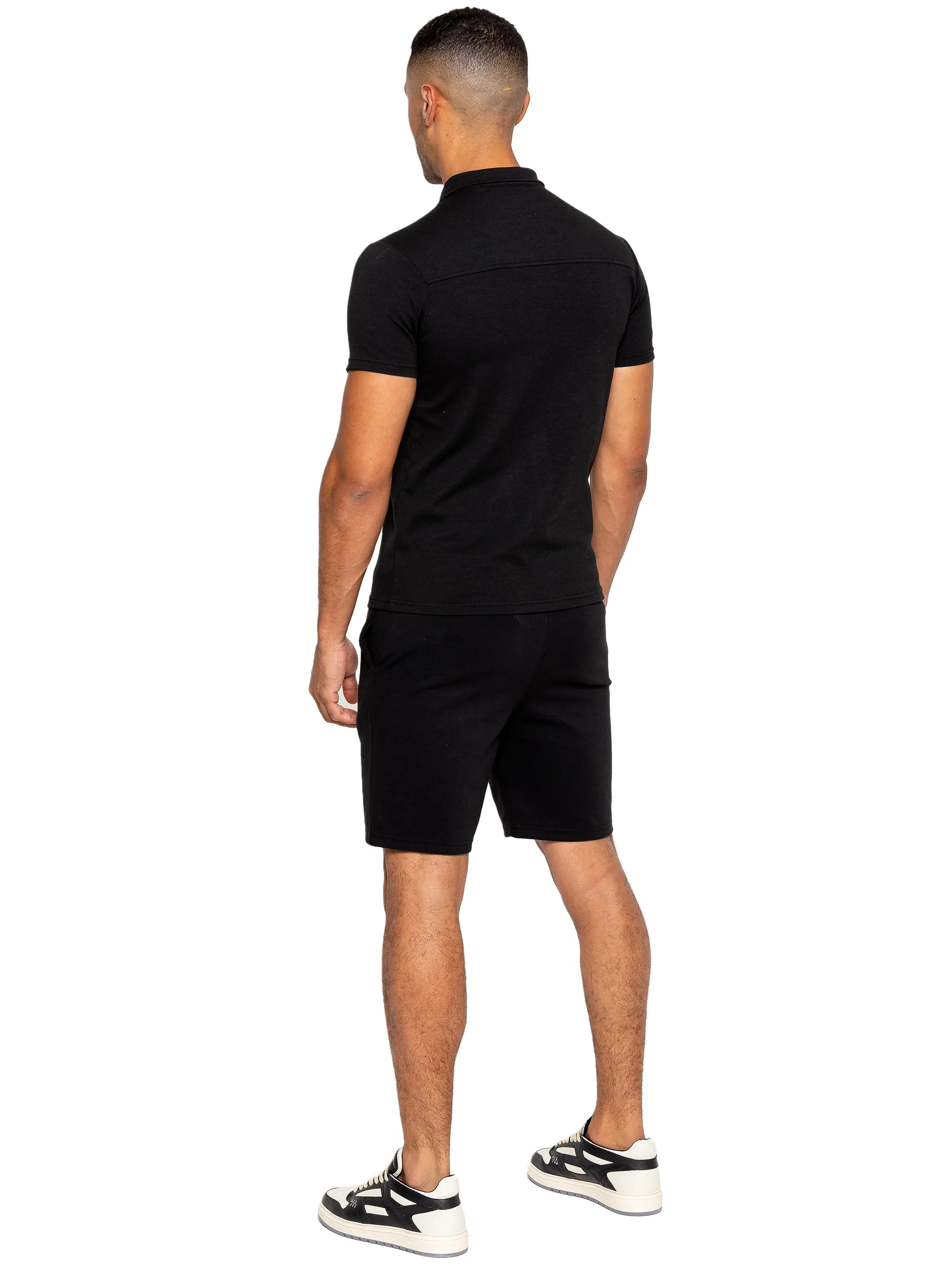 Enzo | Mens Polo Tracksuit Set