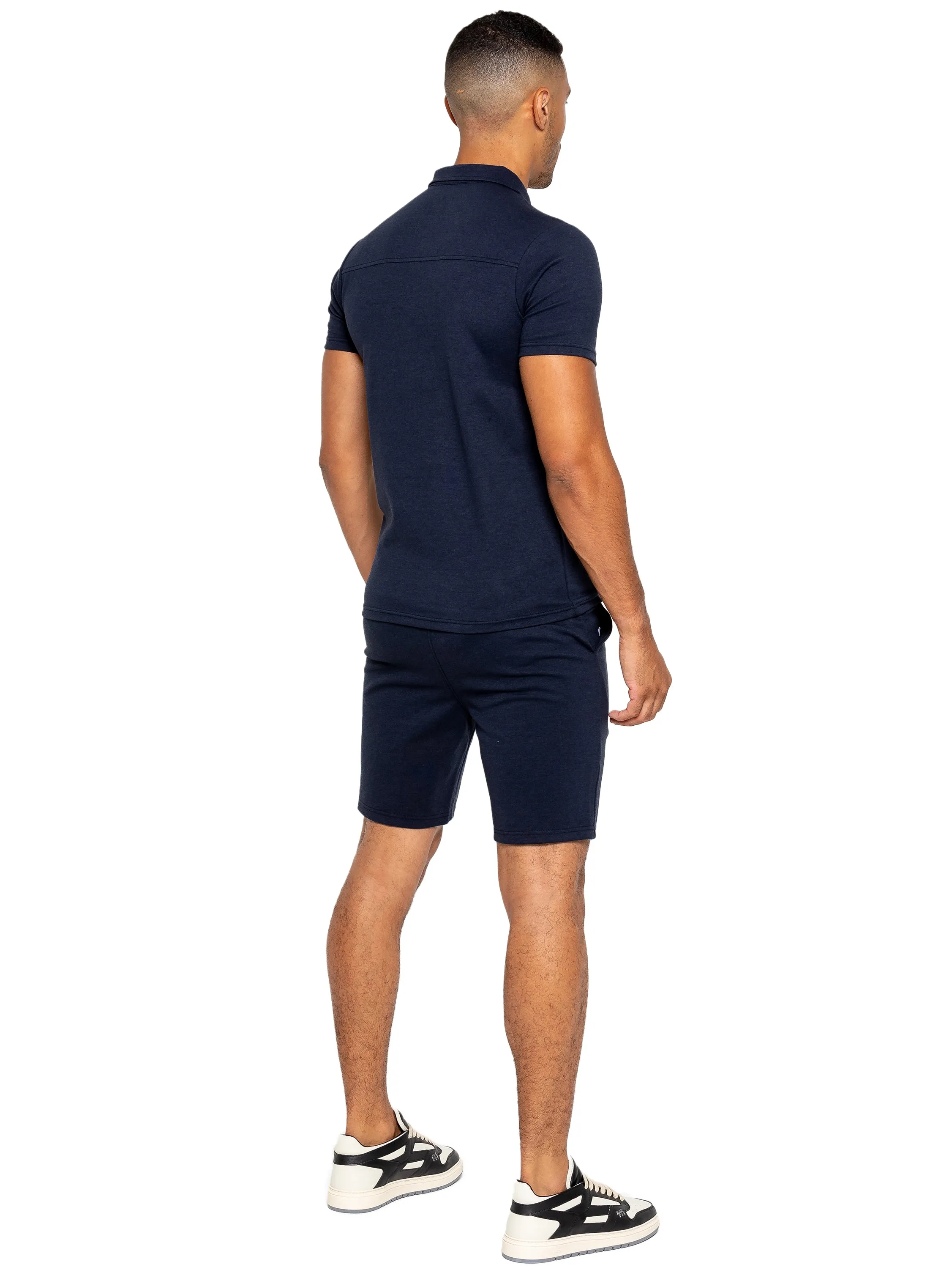 Enzo | Mens Polo Tracksuit Set