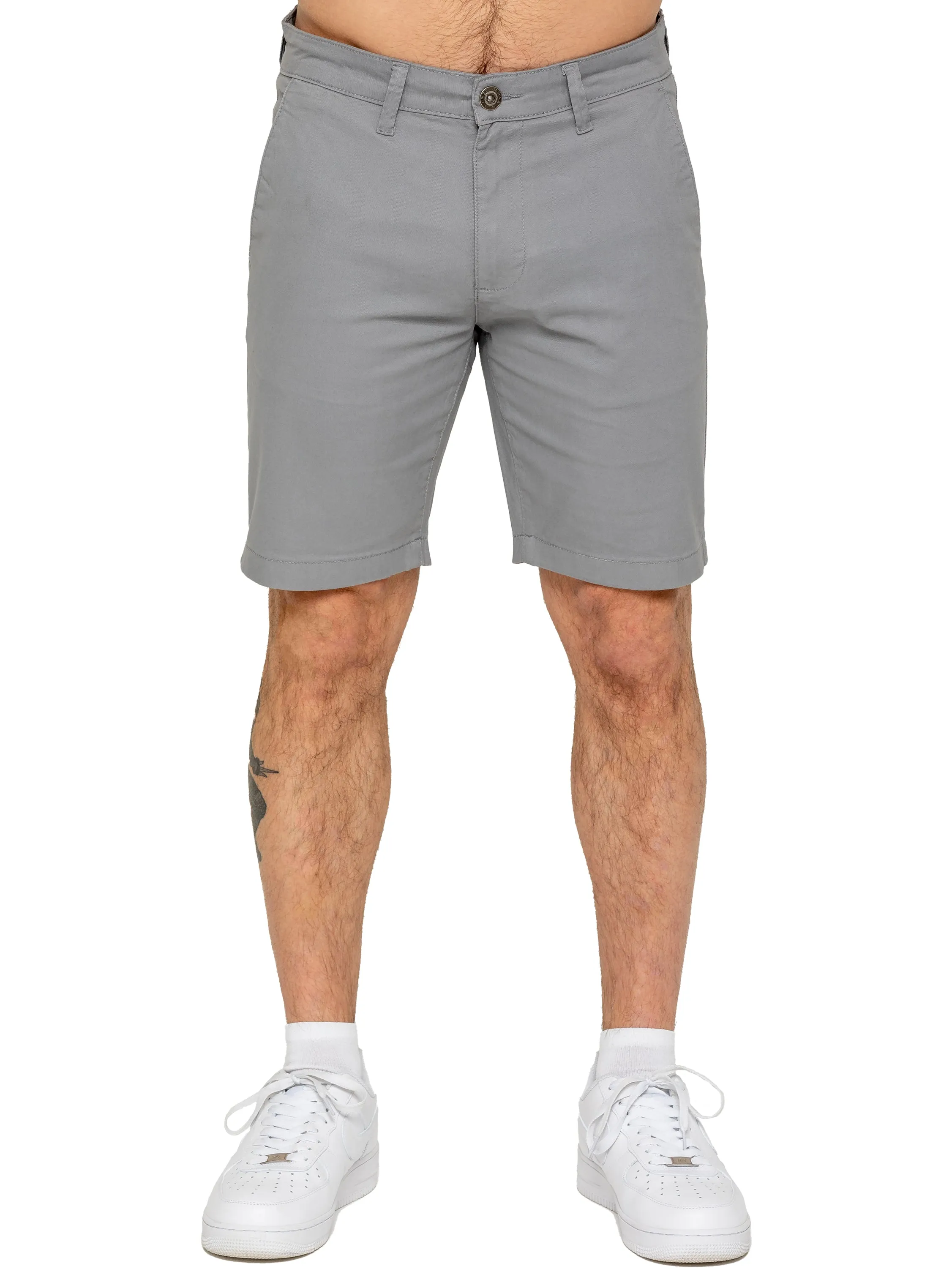 Enzo | Mens Stretch Chino Shorts