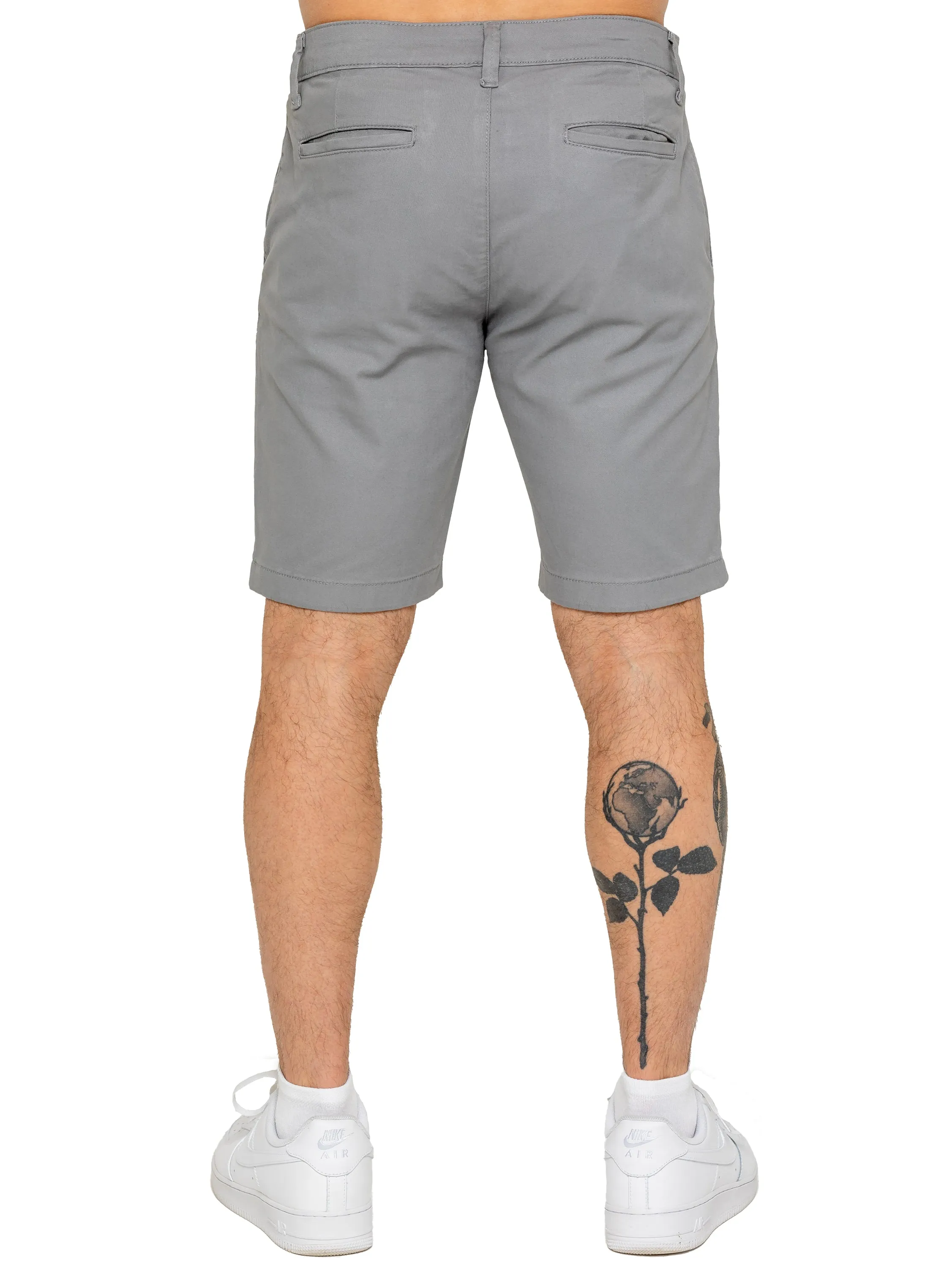 Enzo | Mens Stretch Chino Shorts