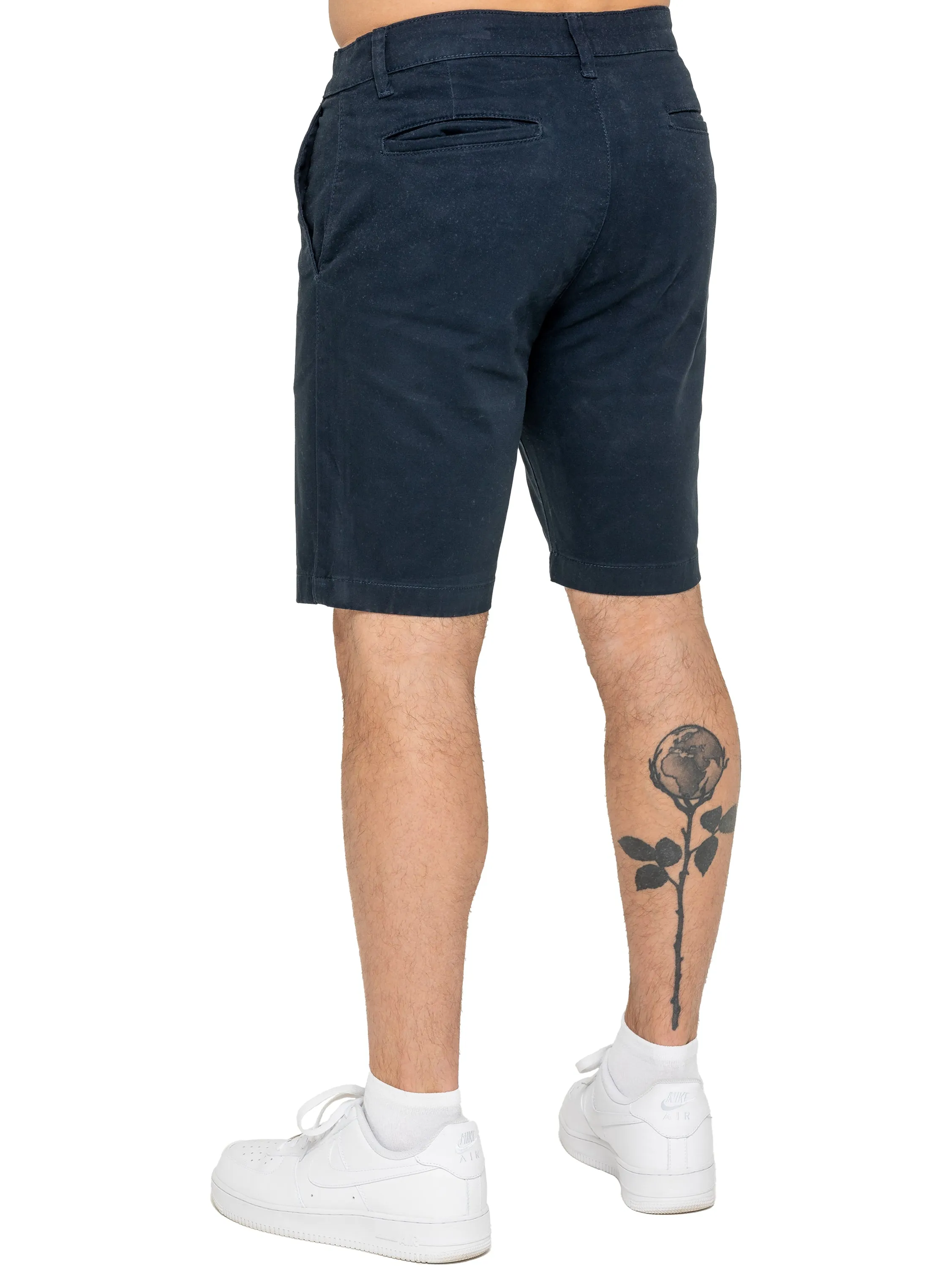 Enzo | Mens Stretch Chino Shorts