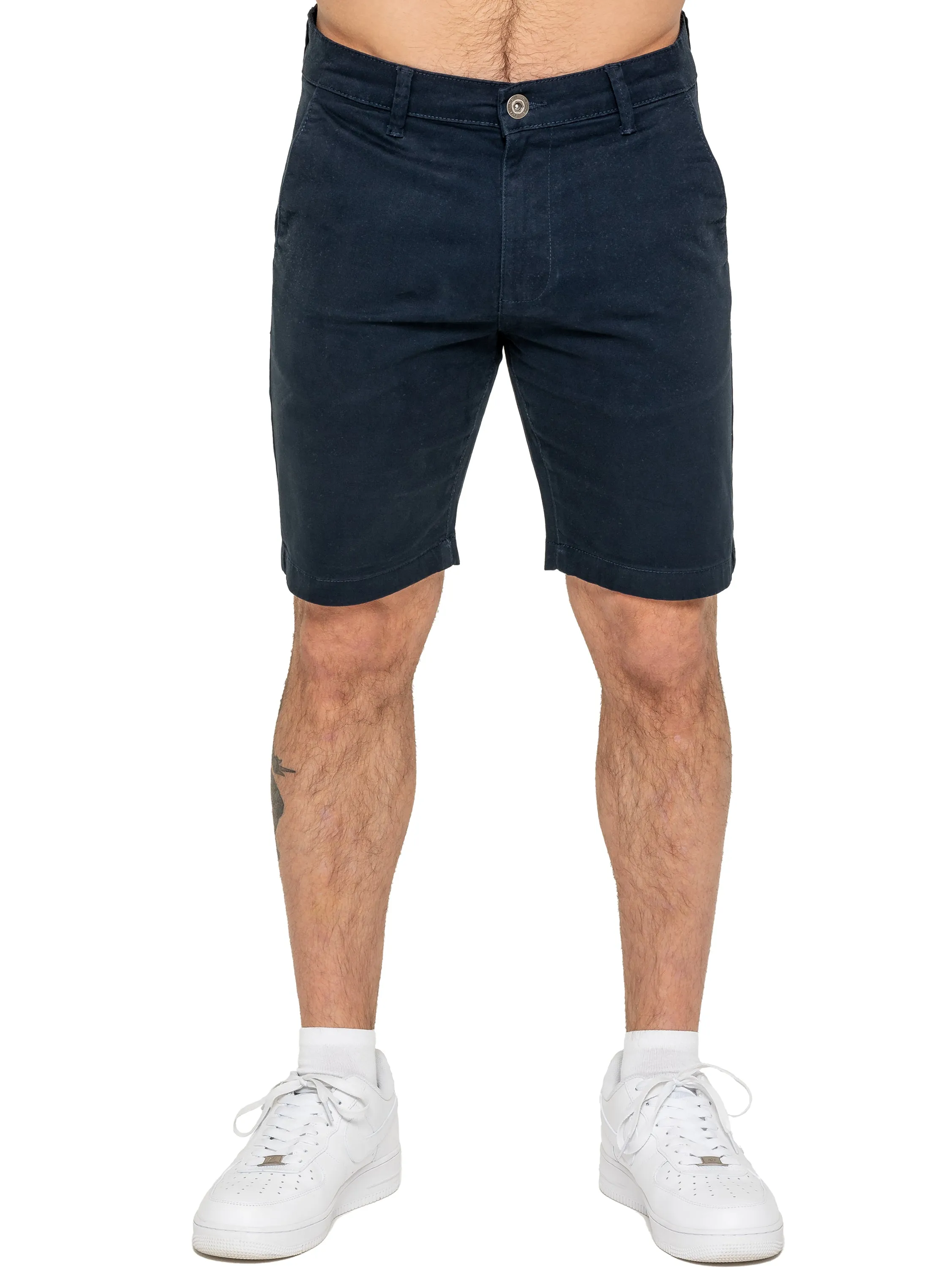 Enzo | Mens Stretch Chino Shorts