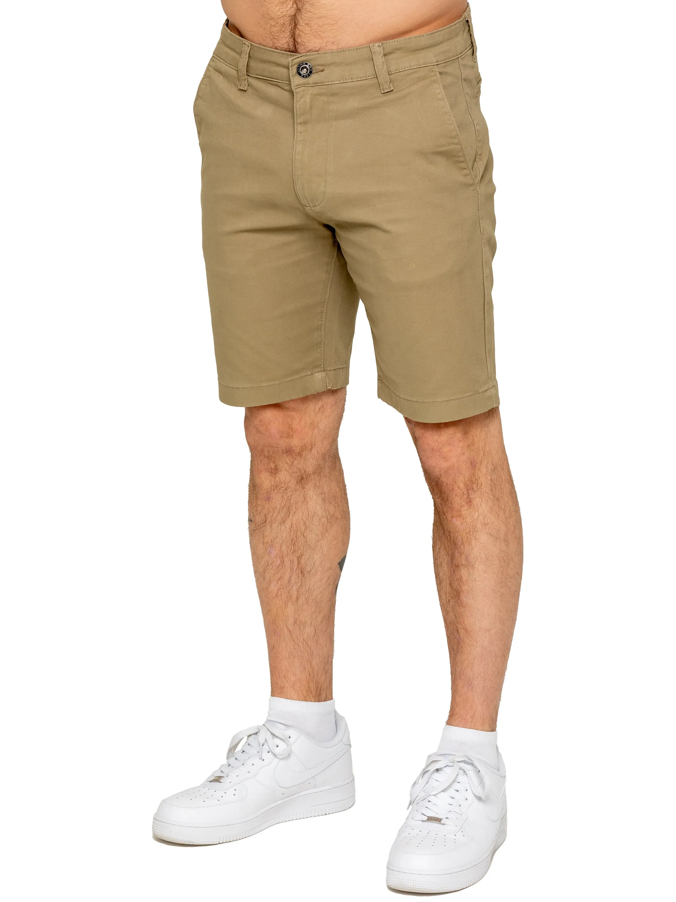 Enzo | Mens Stretch Chino Shorts
