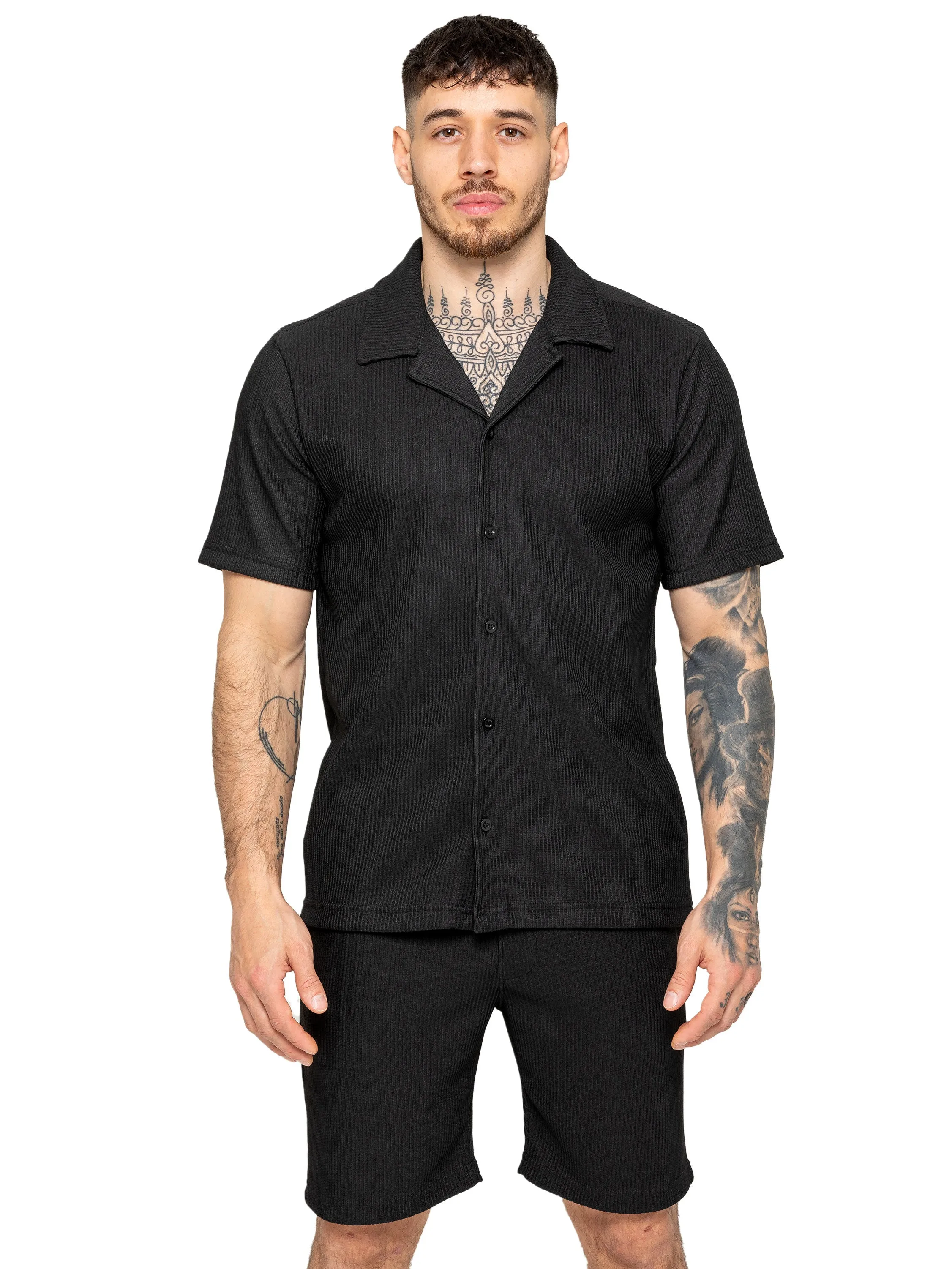Enzo | Mens Textured Summer Outfit Set