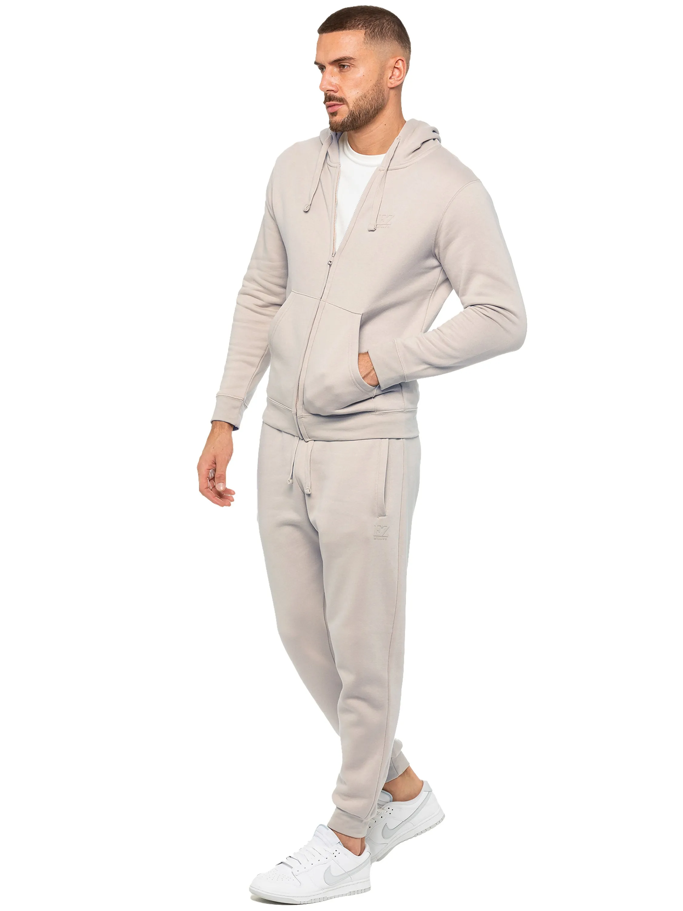 Enzo | Mens Zip Hoodie Tracksuit Set