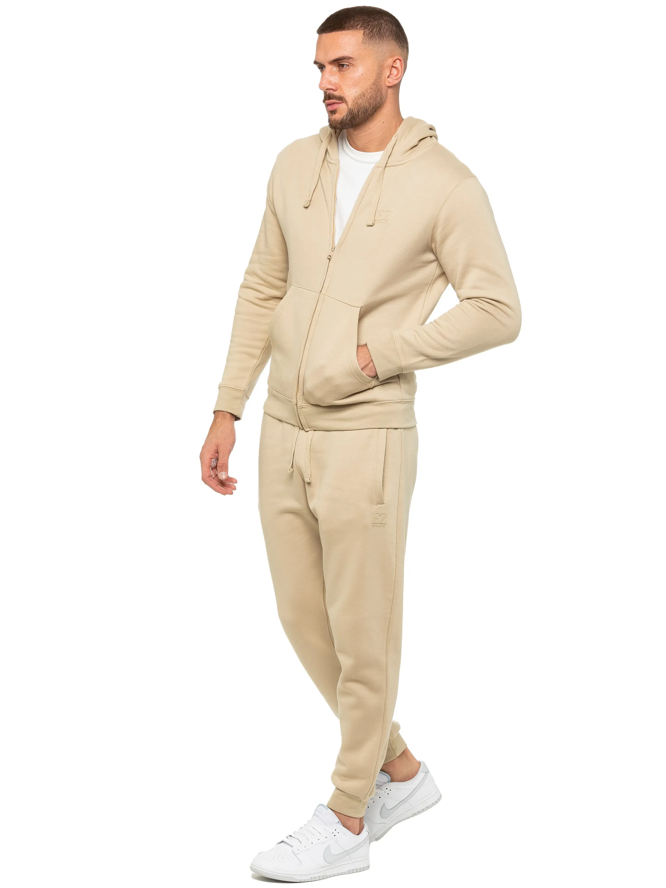 Enzo | Mens Zip Hoodie Tracksuit Set