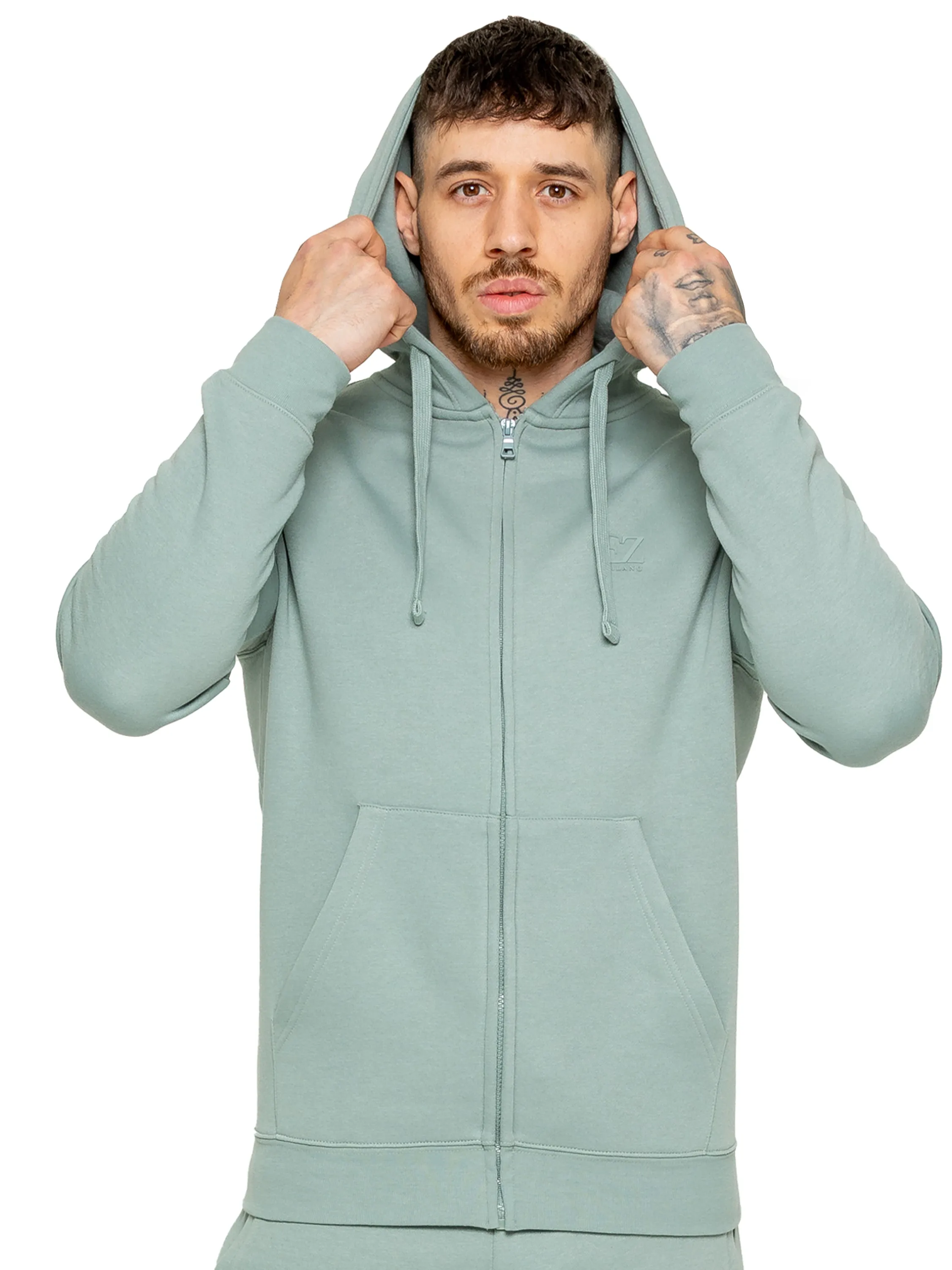 Enzo | Mens Zip Hoodie Tracksuit Set