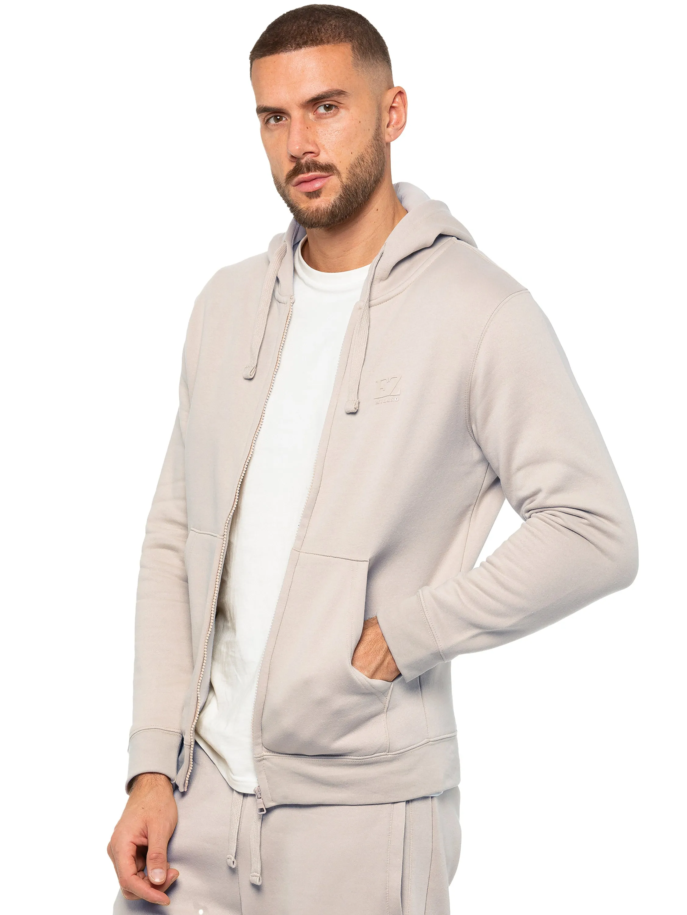 Enzo | Mens Zip Hoodie Tracksuit Set