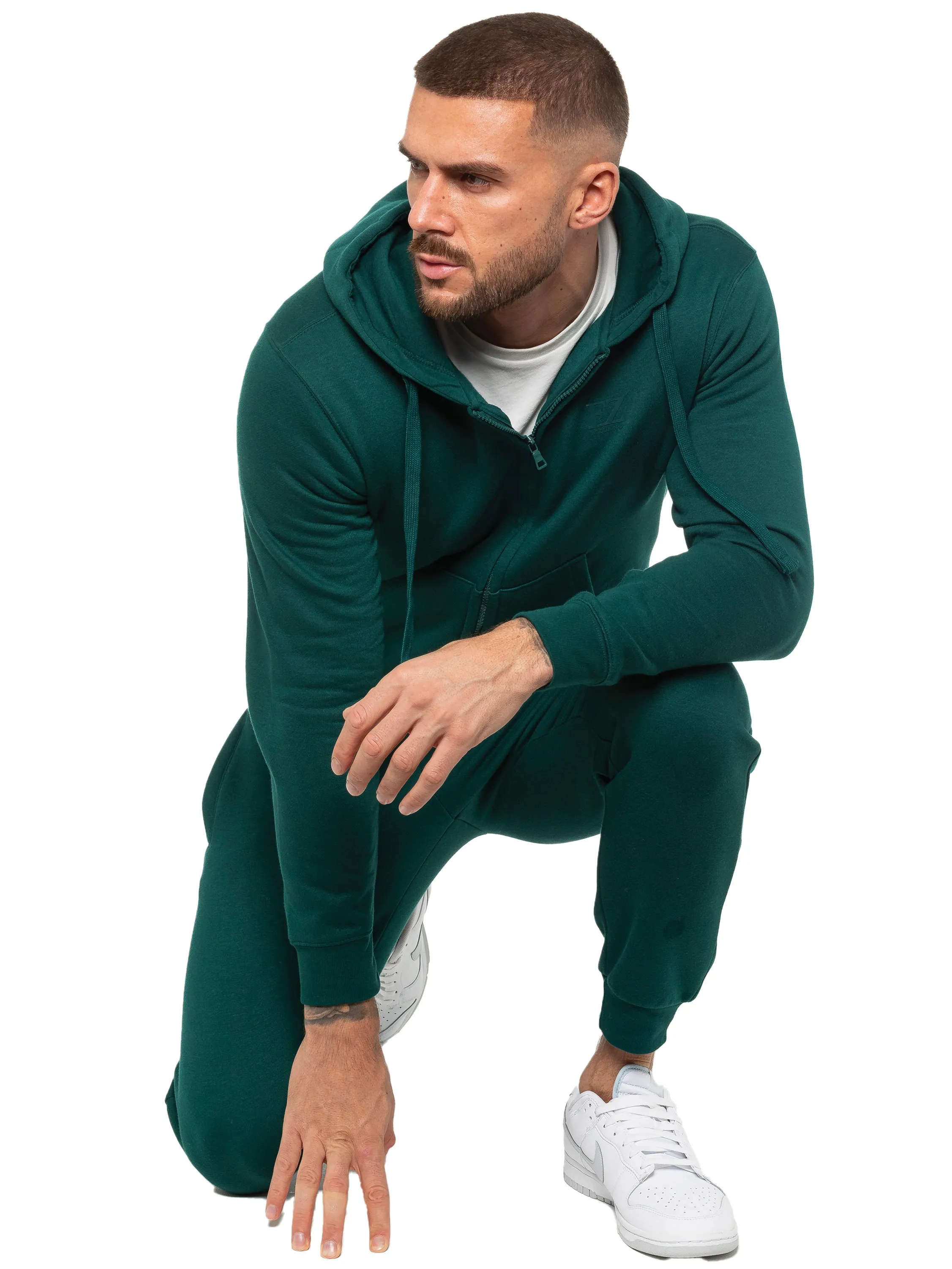 Enzo | Mens Zip Hoodie Tracksuit Set