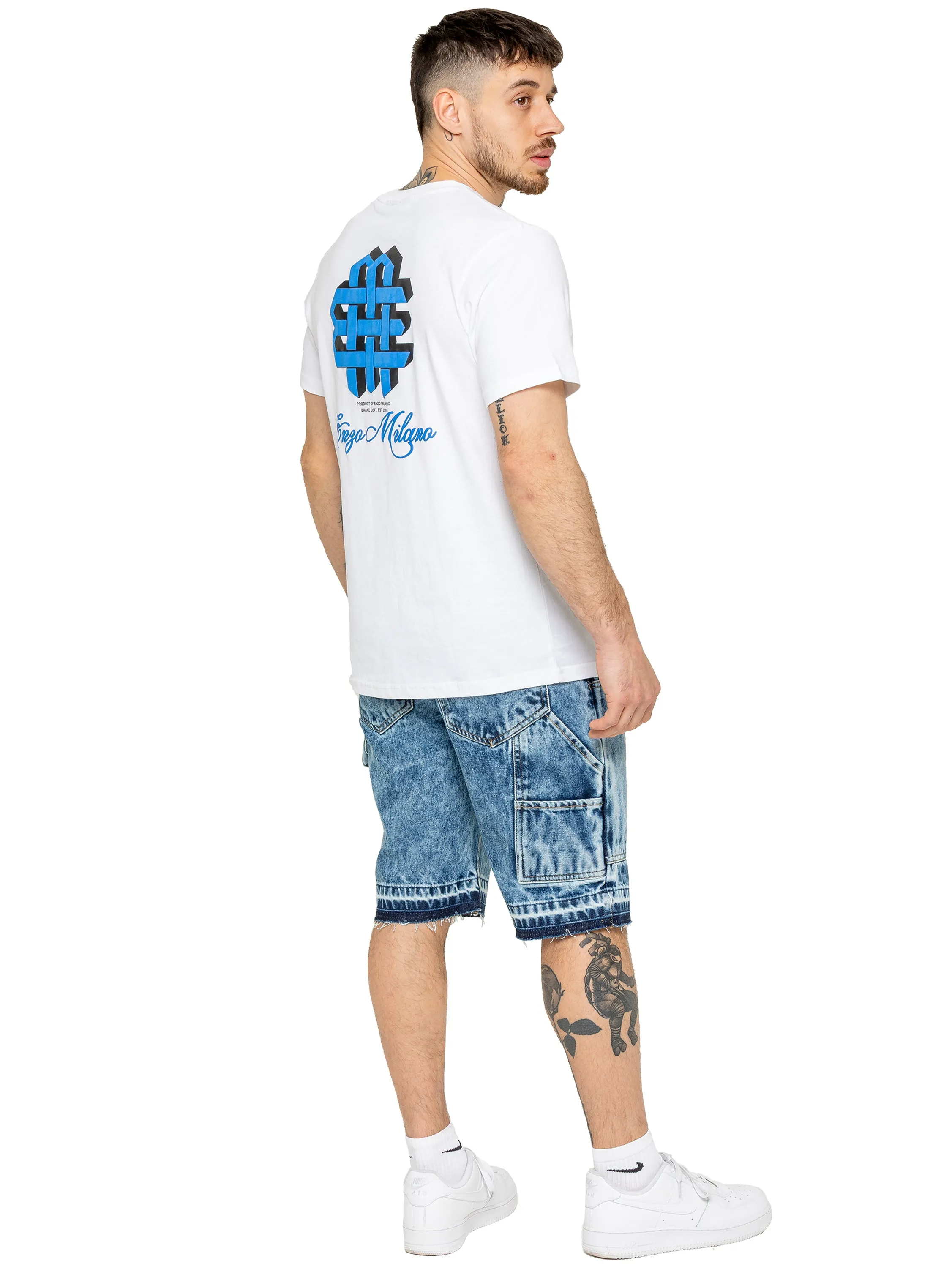 Enzo Milano | Mens Carpenter Shorts