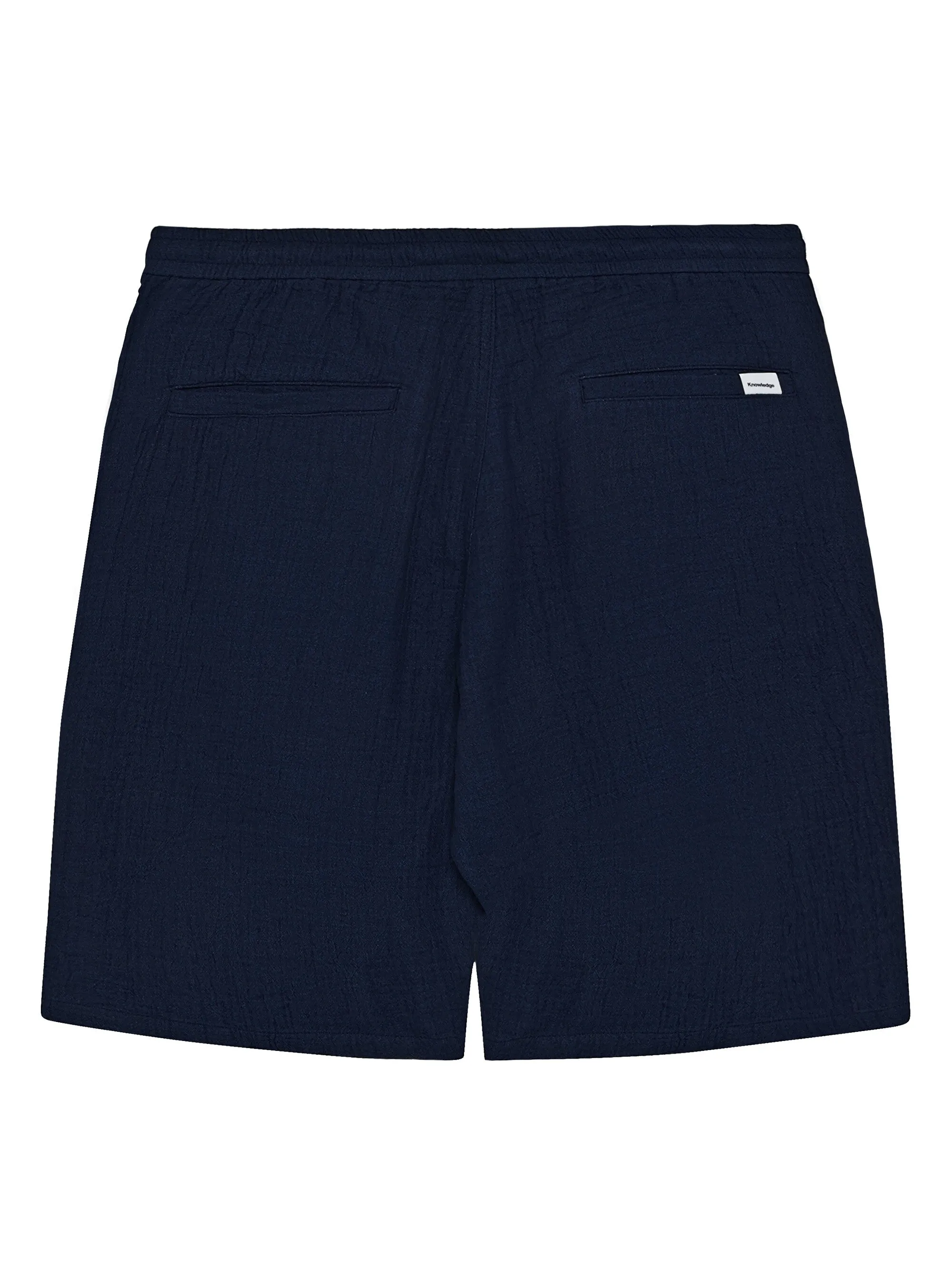 FIG Loose fit dobby shorts - GOTS/Vegan Knowledge Cotton
