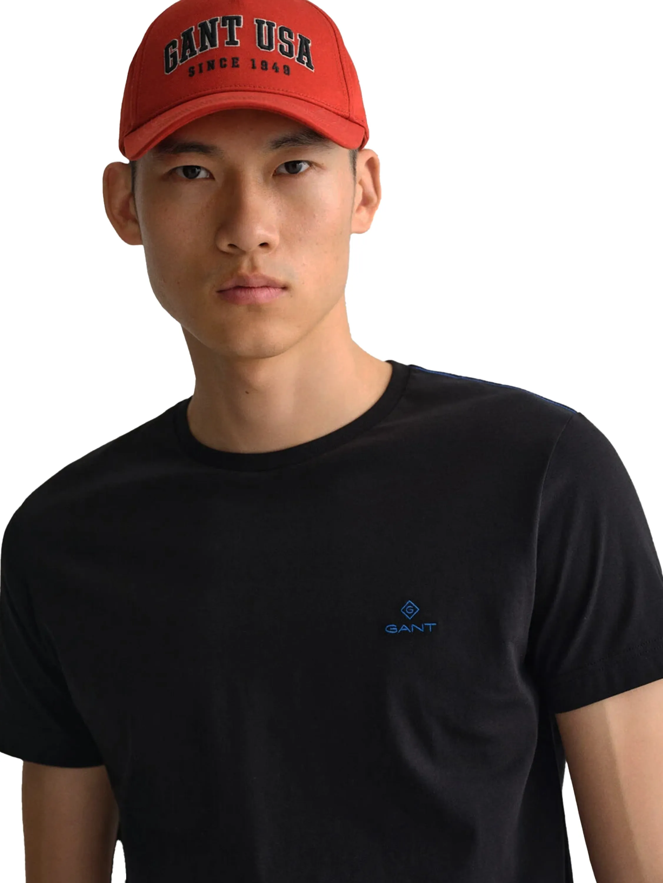 Gant Contrast Logo | Mens Crew Neck T-Shirt