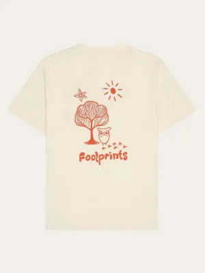 GRAPHIC t-shirt - Regenerative Organic Certified - GOTS/Vegan - Egret Knowledge Cotton