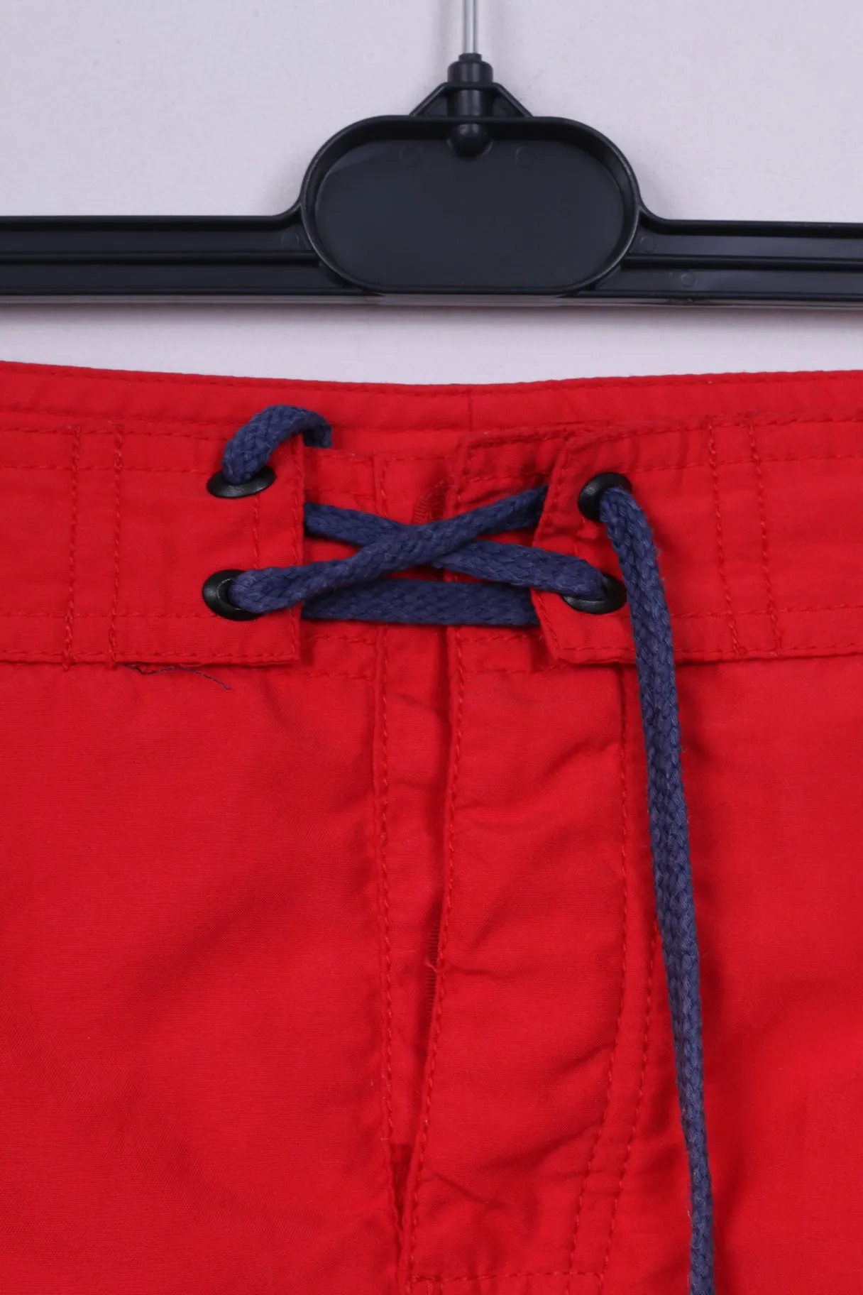 H2O Mens L Shorts Swimpants Red Sportswear Mesh Lined